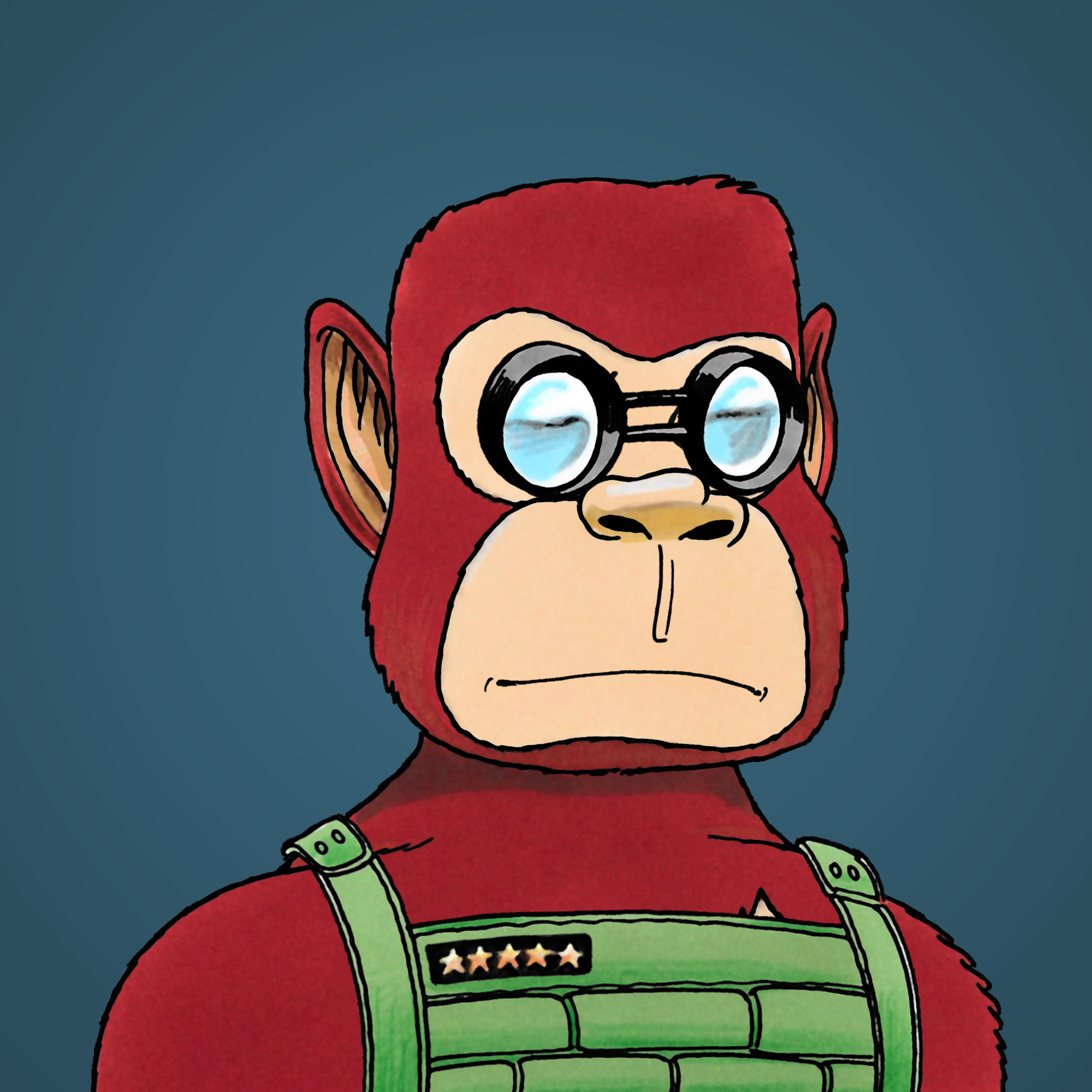 George Trosley - Jungle Freaks - Jungle Freak 4530 - NFT # 4530