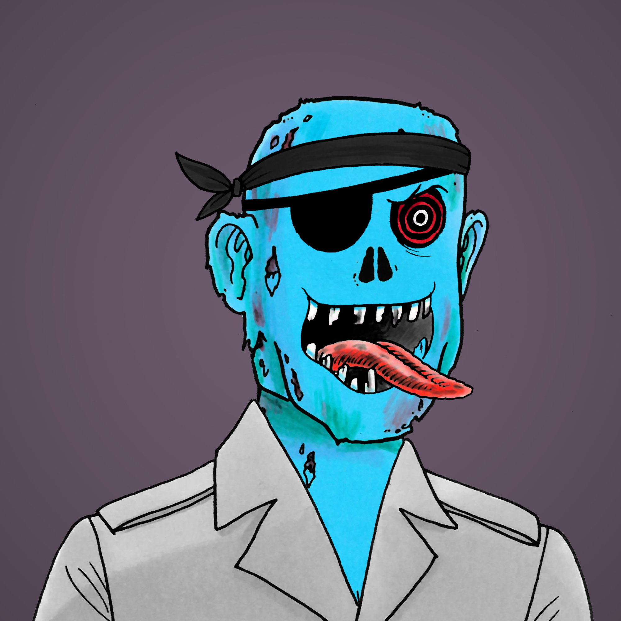 George Trosley - Jungle Freaks - Jungle Freak 454 - NFT # 454