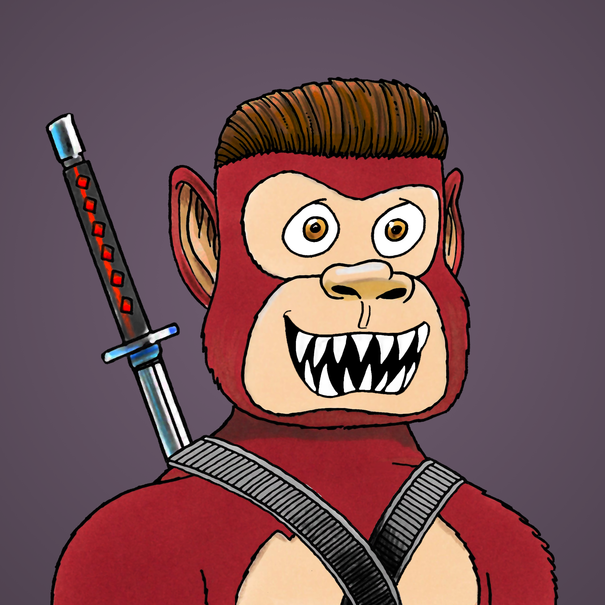 George Trosley - Jungle Freaks - Jungle Freak 4540 - NFT # 4540