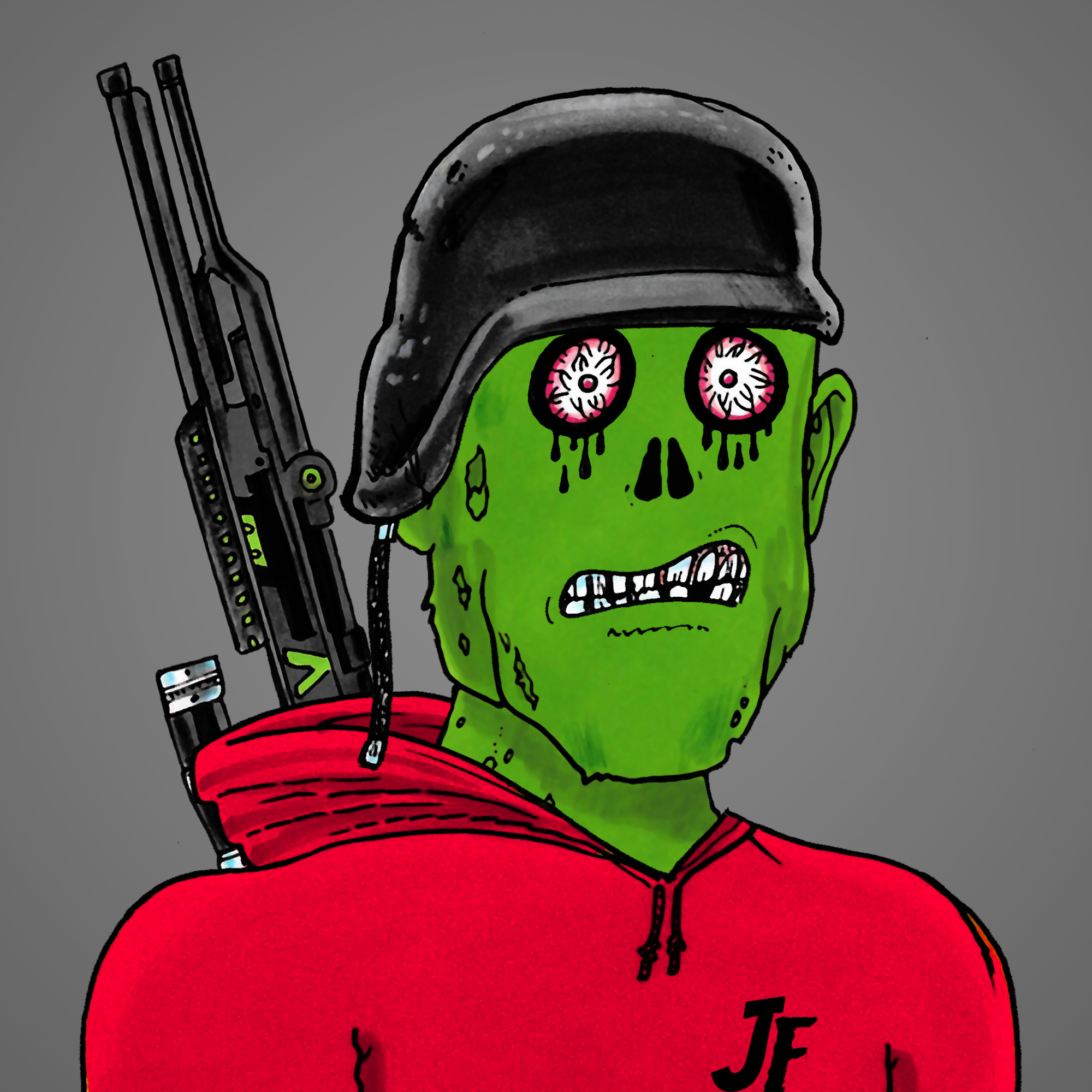 George Trosley - Jungle Freaks - Jungle Freak 4546 - NFT # 4546