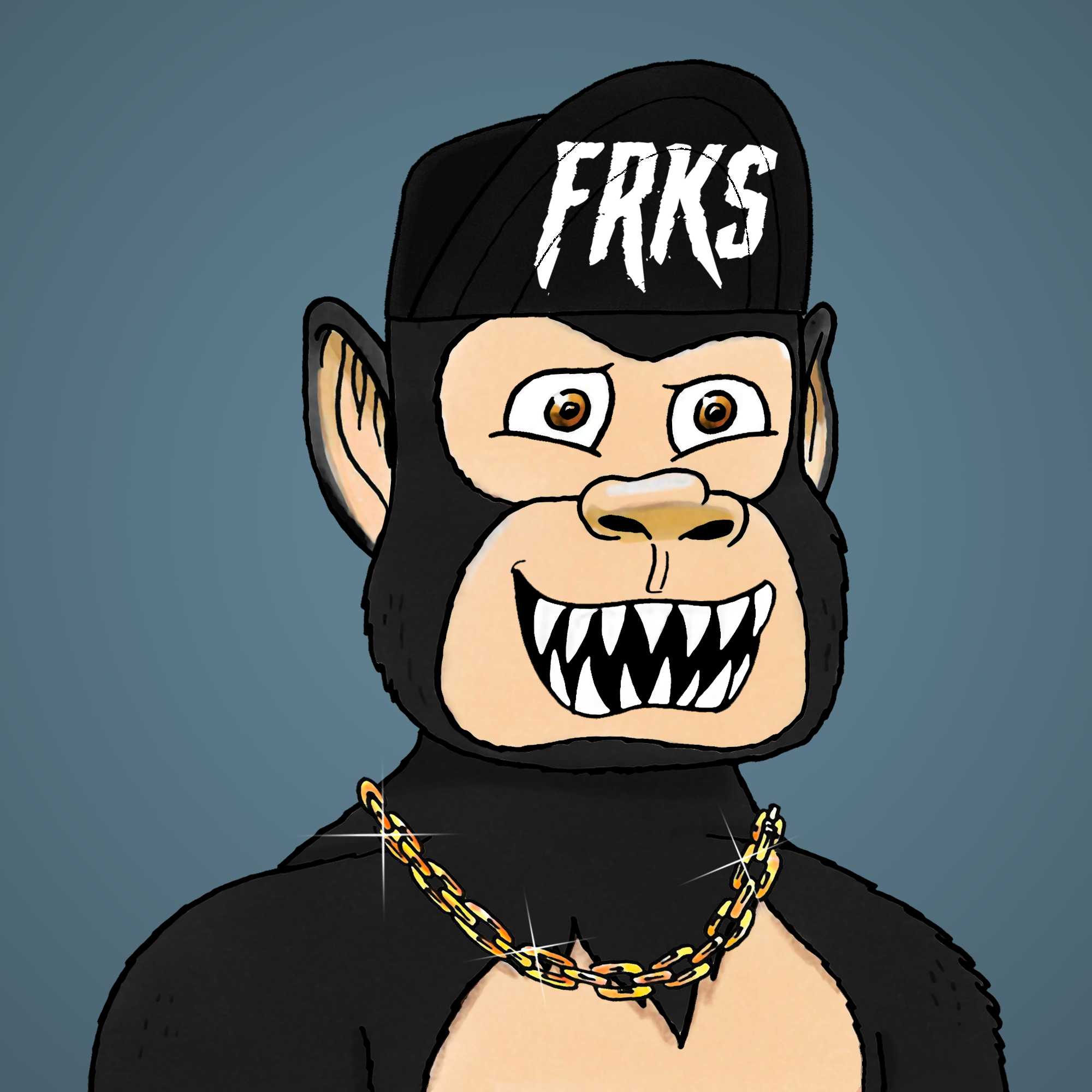 George Trosley - Jungle Freaks - Jungle Freak 4562 - NFT # 4562