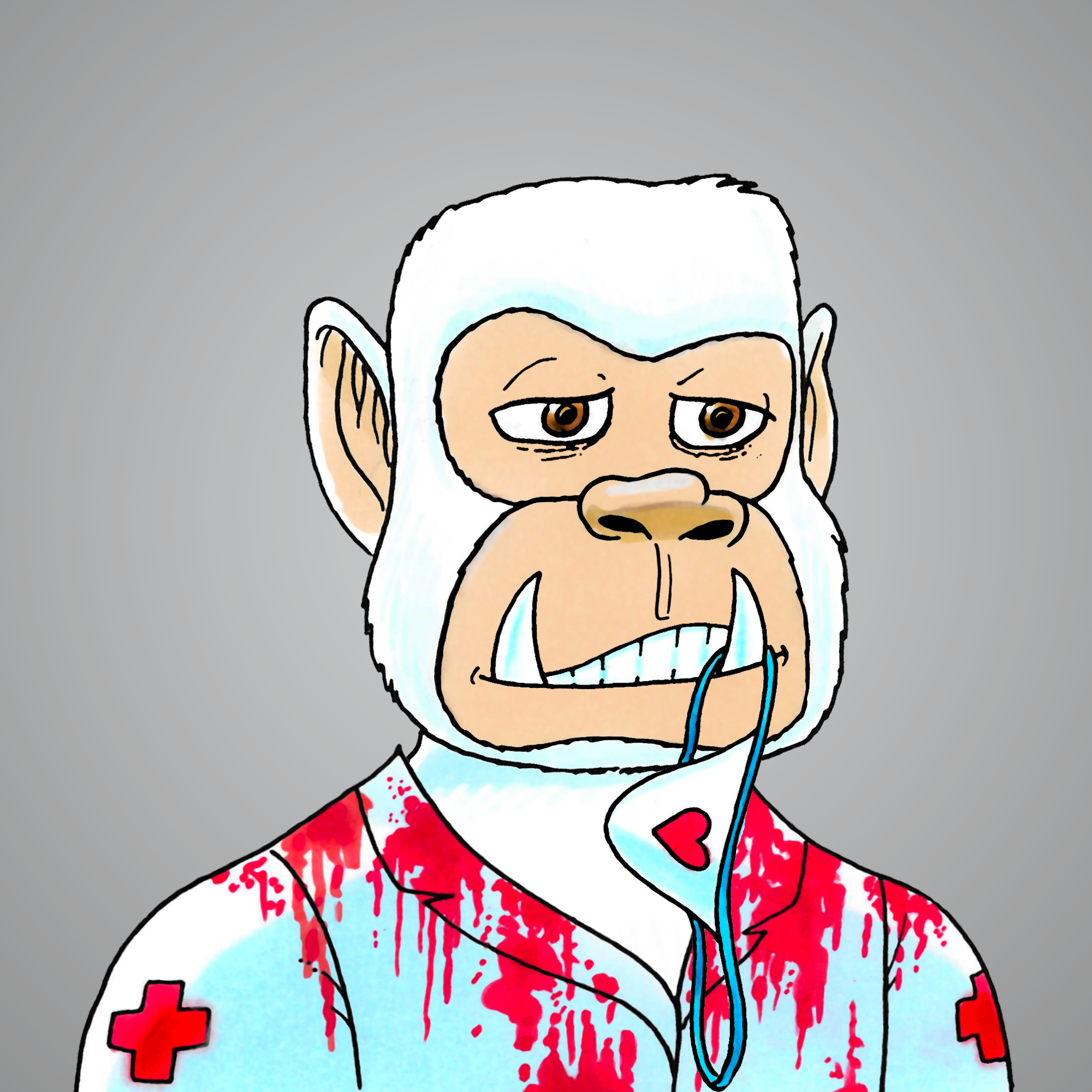 George Trosley - Jungle Freaks - Jungle Freak 457 - NFT # 457