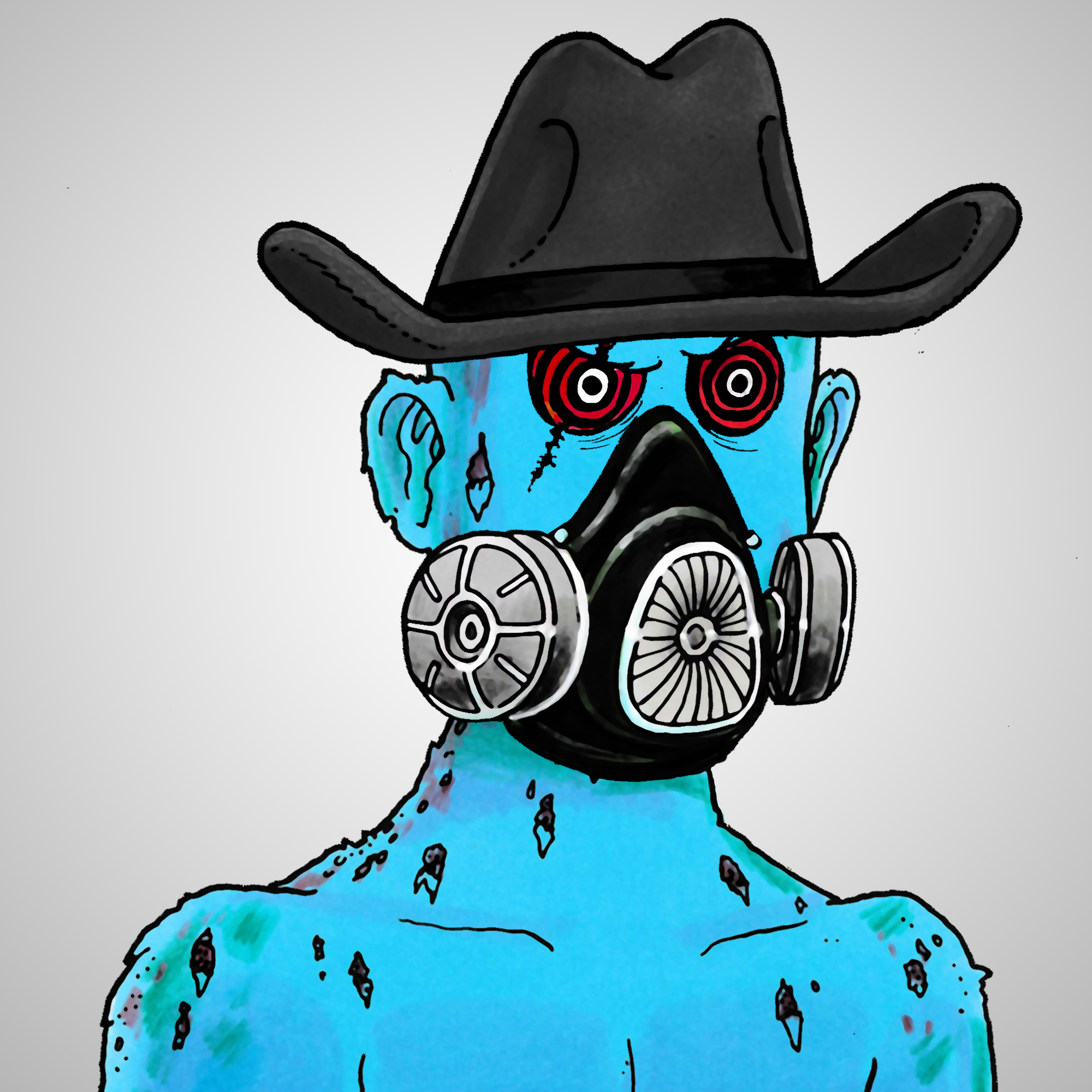 George Trosley - Jungle Freaks - Jungle Freak 458 - NFT # 458