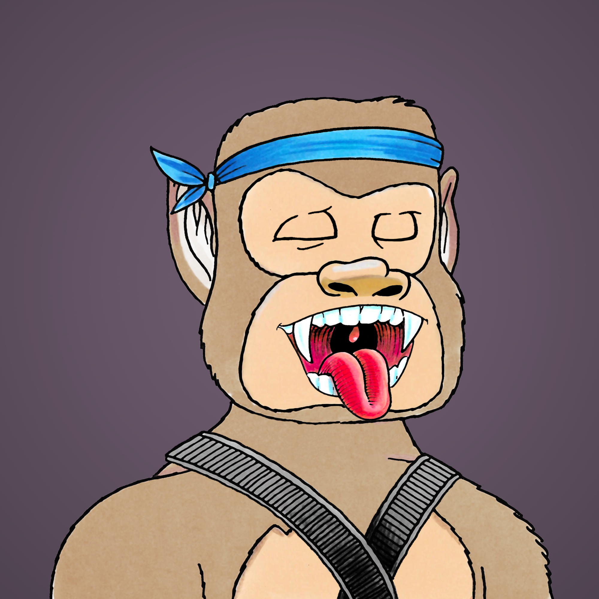 George Trosley - Jungle Freaks - Jungle Freak 4585 - NFT # 4585