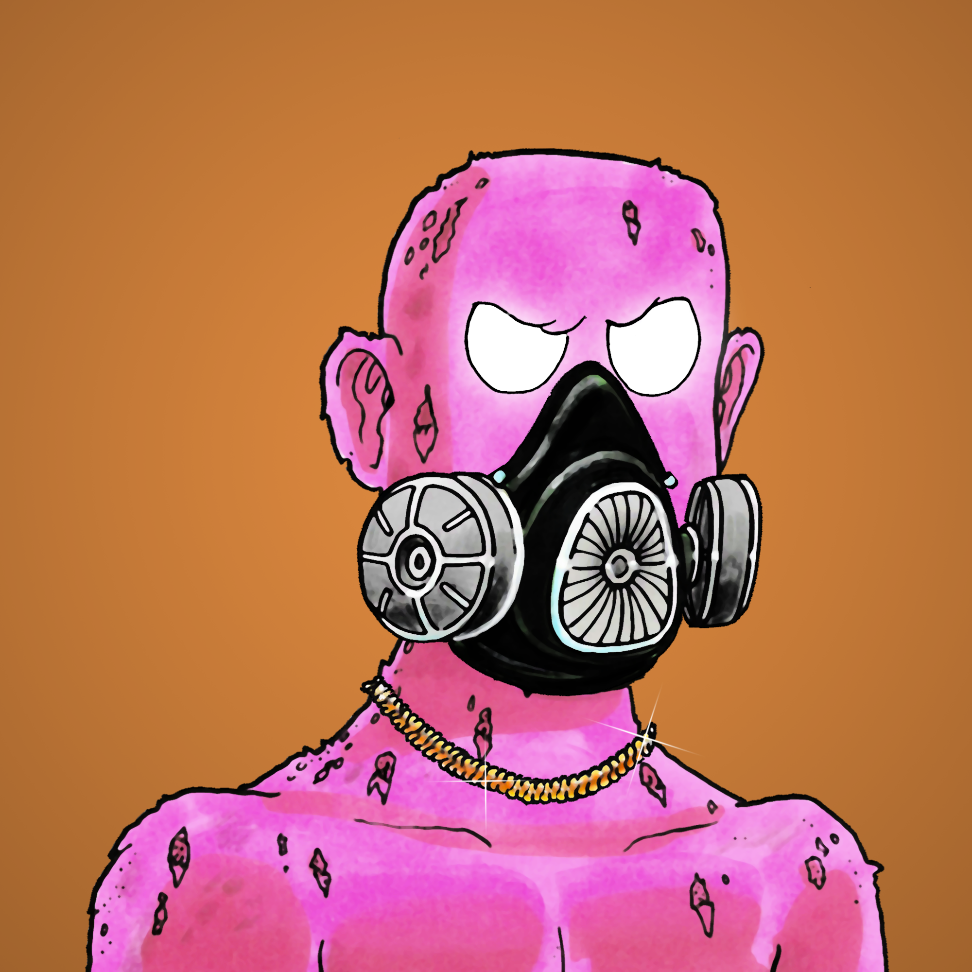 George Trosley - Jungle Freaks - Jungle Freak 459 - NFT # 459