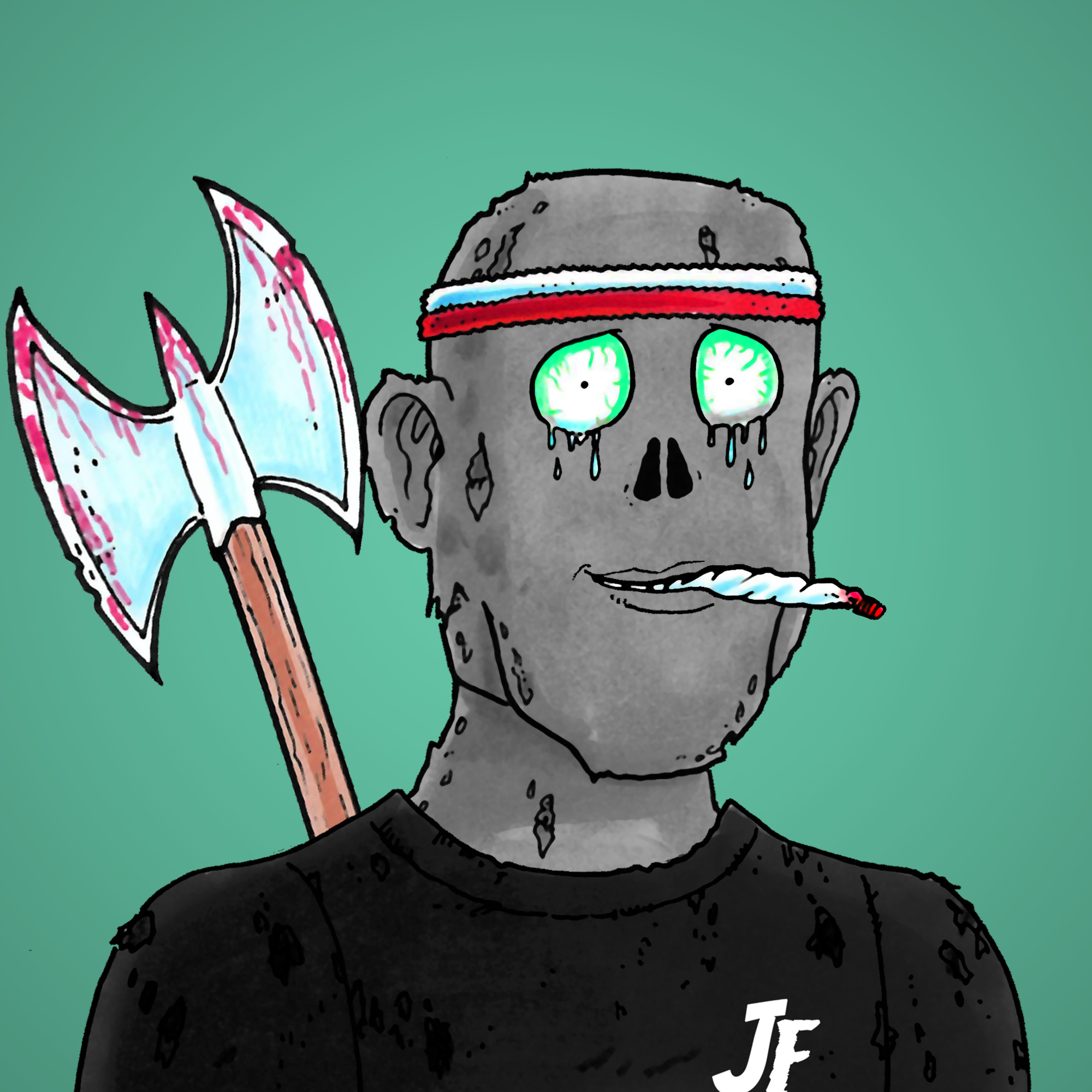 George Trosley - Jungle Freaks - Jungle Freak 460 - NFT # 460