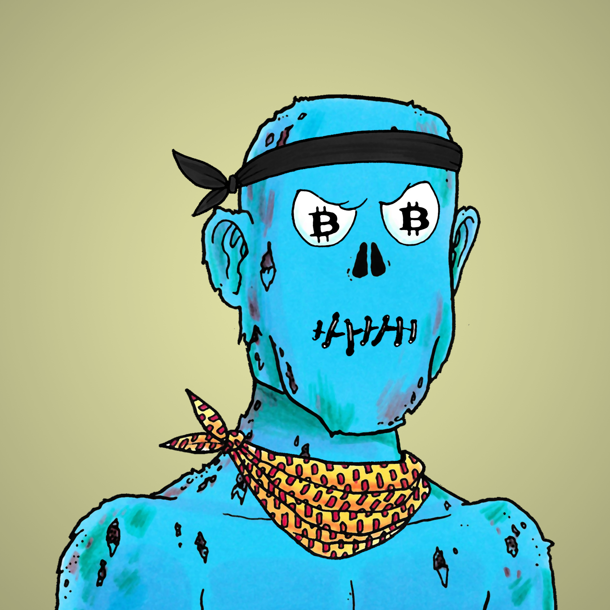 George Trosley - Jungle Freaks - Jungle Freak 4611 - NFT # 4611