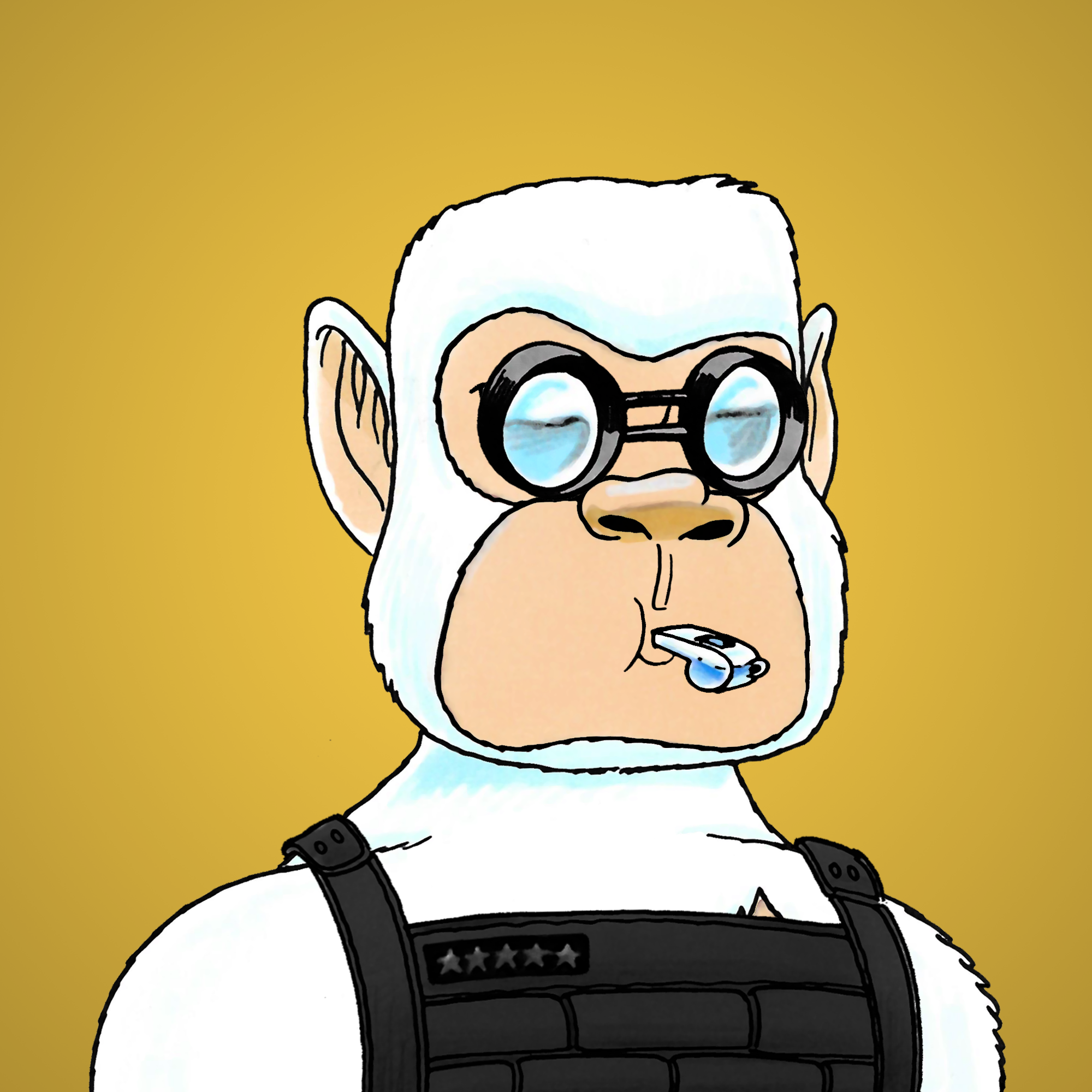 George Trosley - Jungle Freaks - Jungle Freak 4616 - NFT # 4616