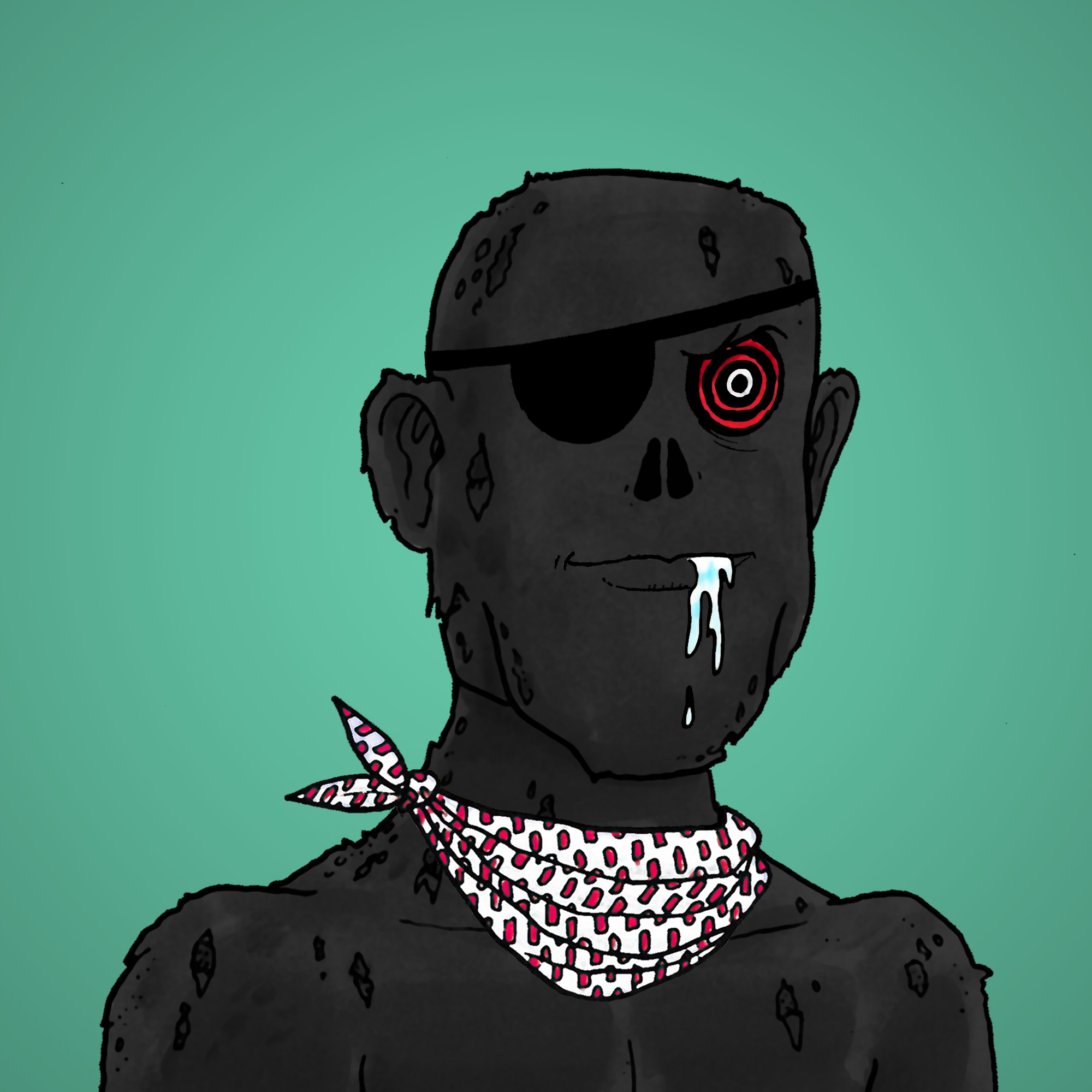 George Trosley - Jungle Freaks - Jungle Freak 462 - NFT # 462