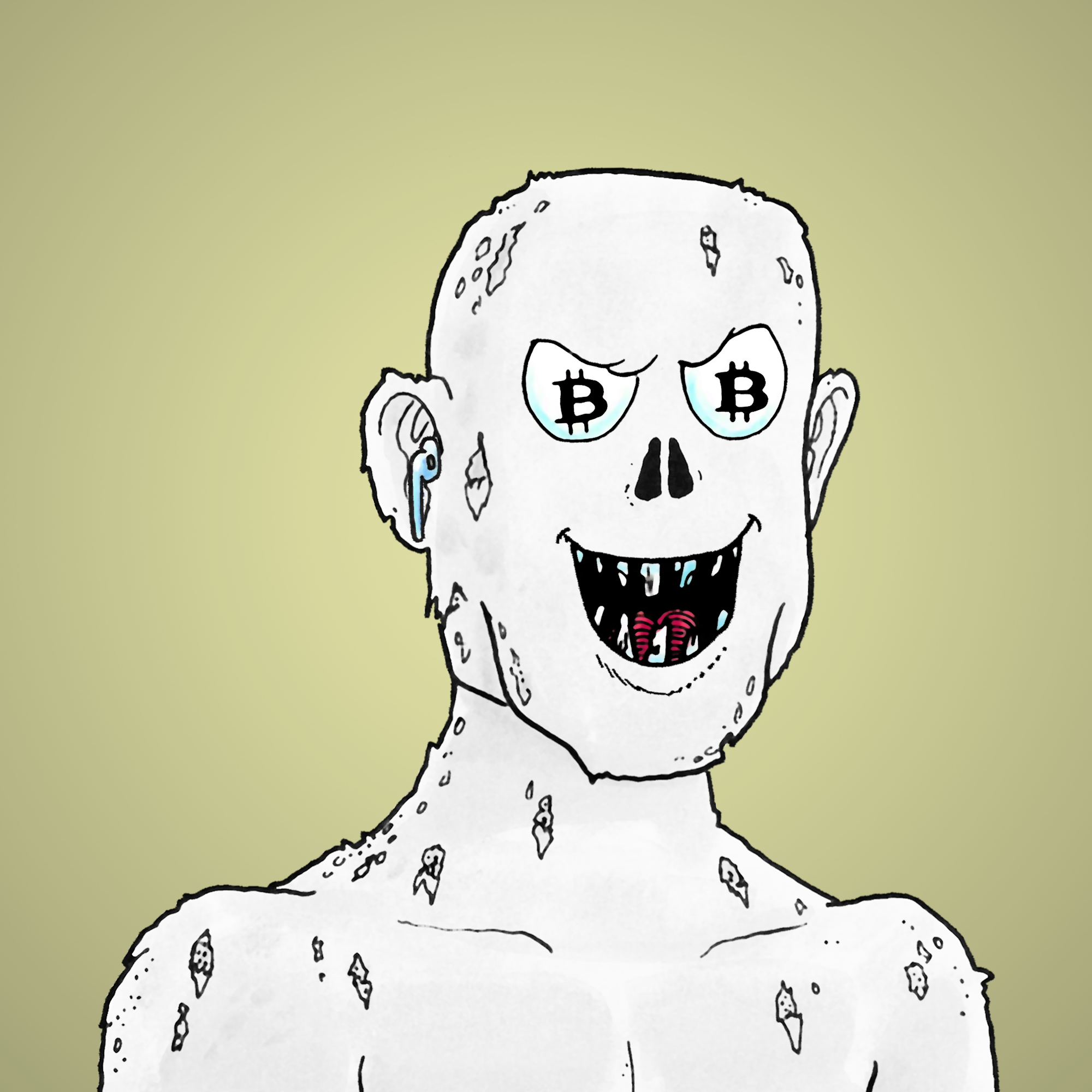 George Trosley - Jungle Freaks - Jungle Freak 4636 - NFT # 4636