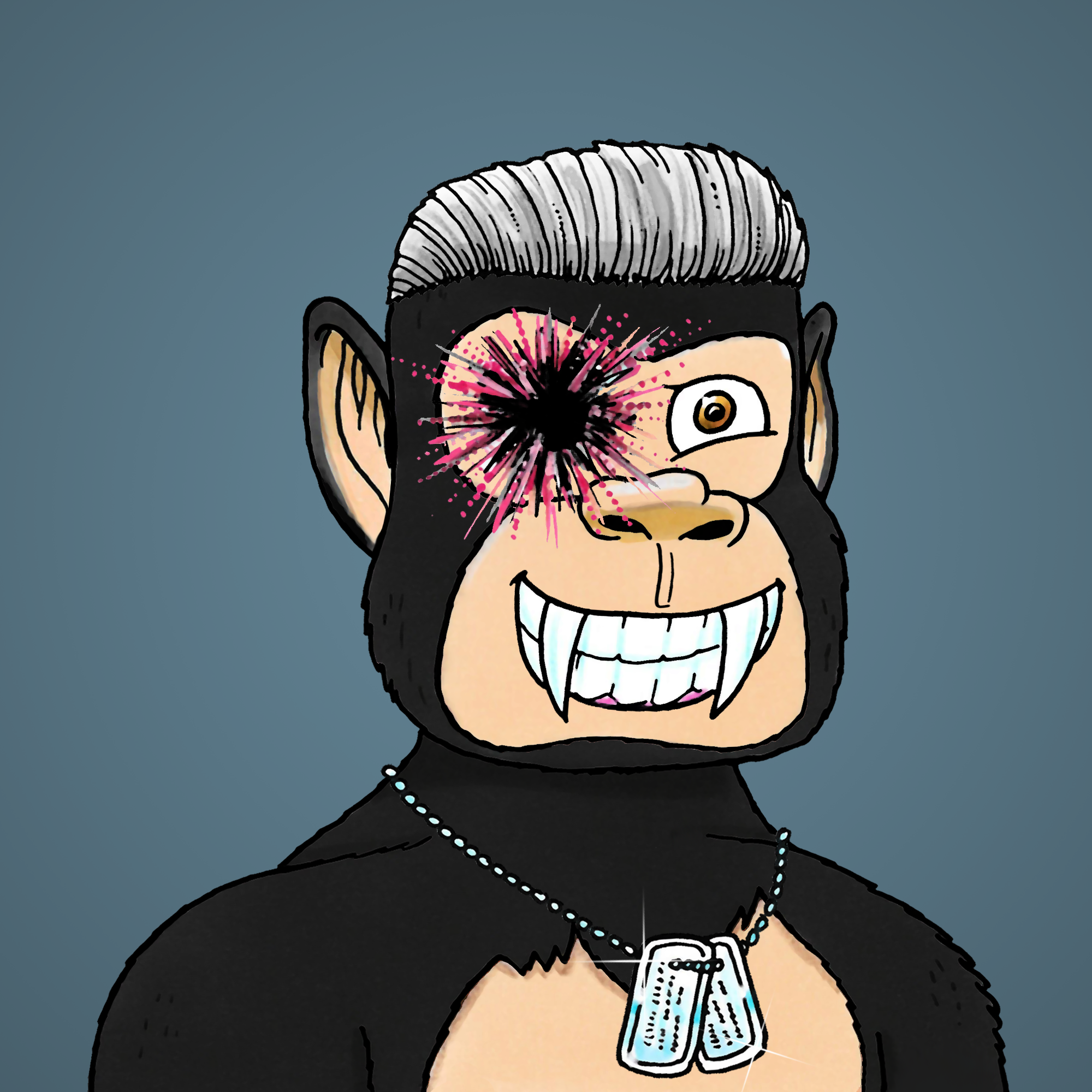 George Trosley - Jungle Freaks - Jungle Freak 464 - NFT # 464