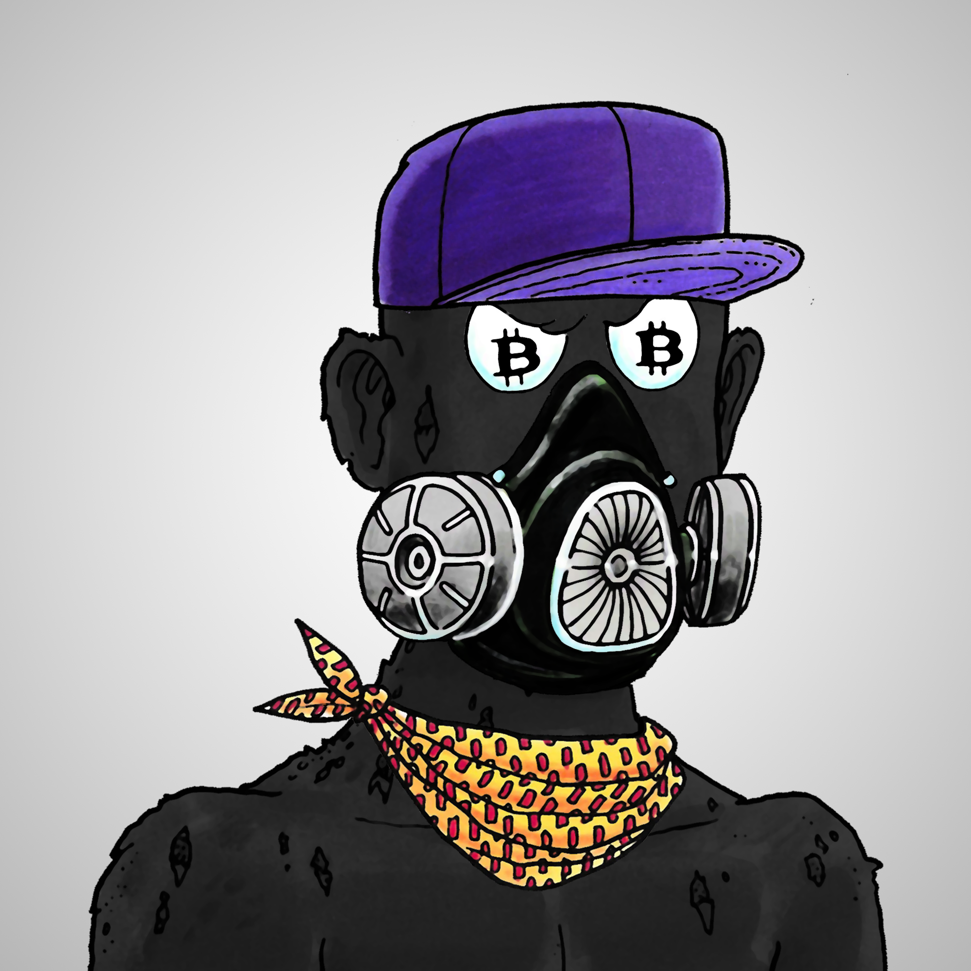 George Trosley - Jungle Freaks - Jungle Freak 4647 - NFT # 4647