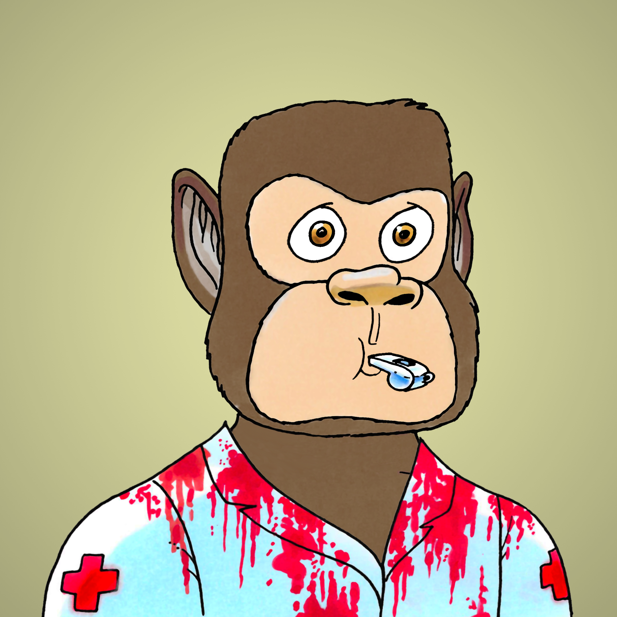 George Trosley - Jungle Freaks - Jungle Freak 4653 - NFT # 4653