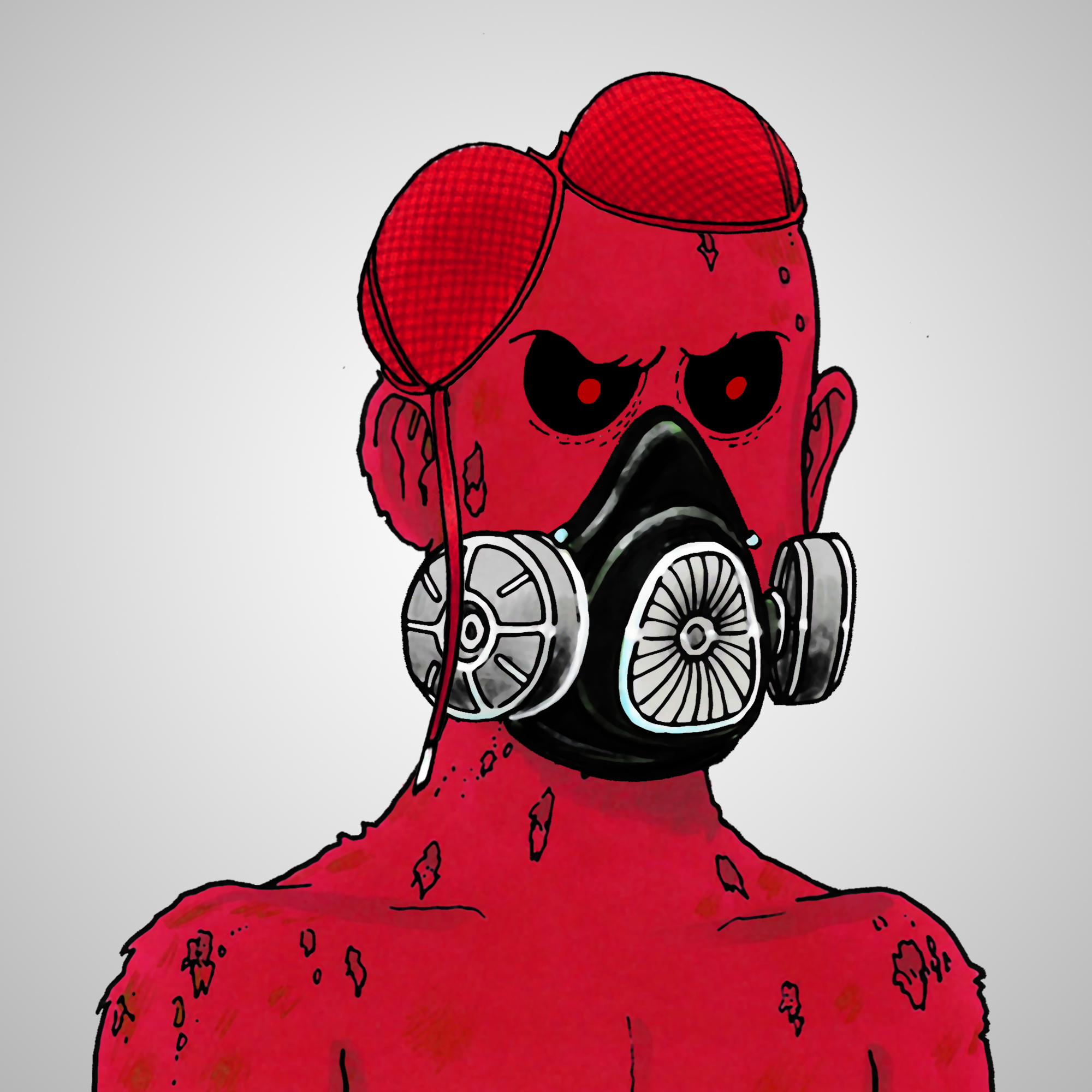 George Trosley - Jungle Freaks - Jungle Freak 466 - NFT # 466