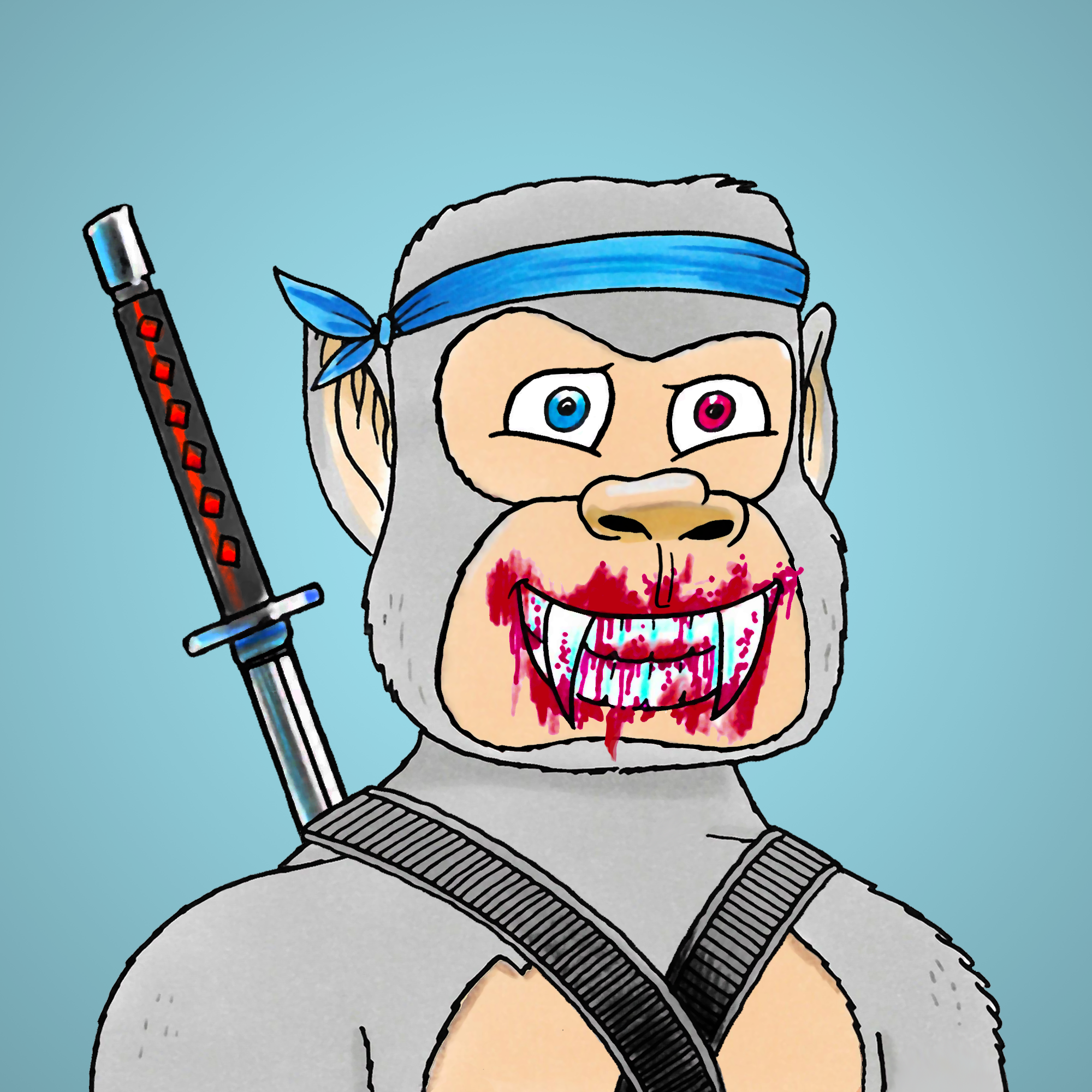 George Trosley - Jungle Freaks - Jungle Freak 4660 - NFT # 4660