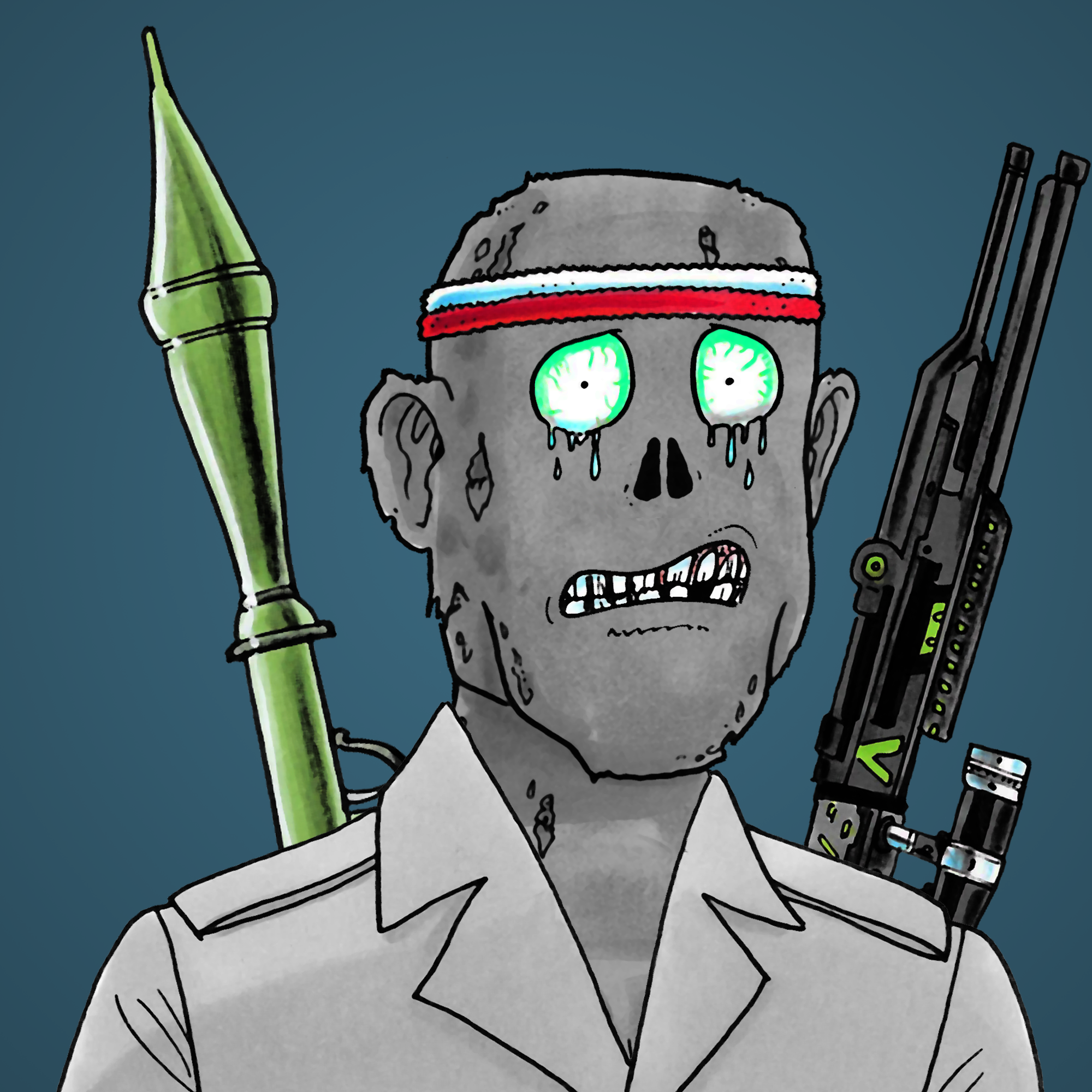 George Trosley - Jungle Freaks - Jungle Freak 4661 - NFT # 4661