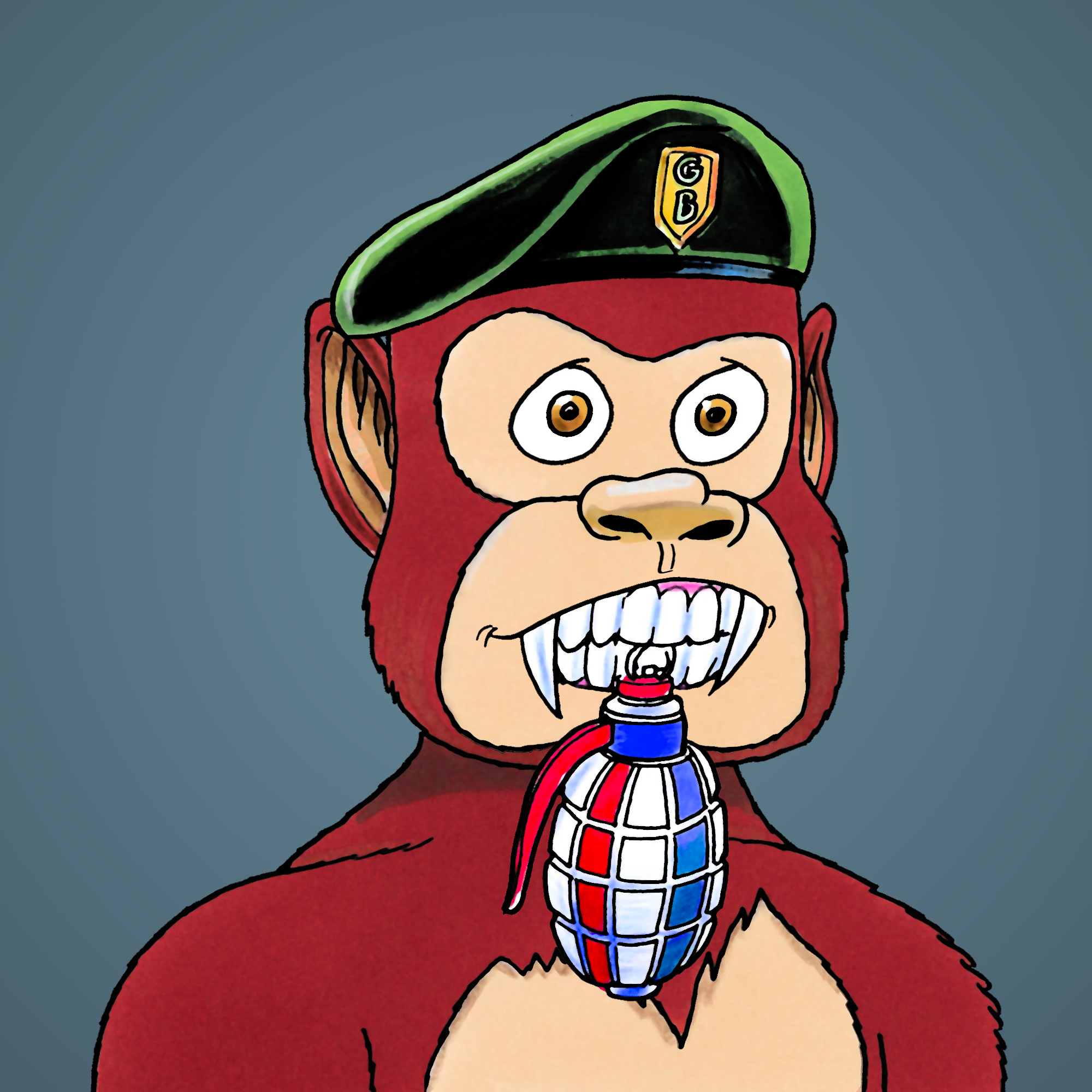 George Trosley - Jungle Freaks - Jungle Freak 4663 - NFT # 4663