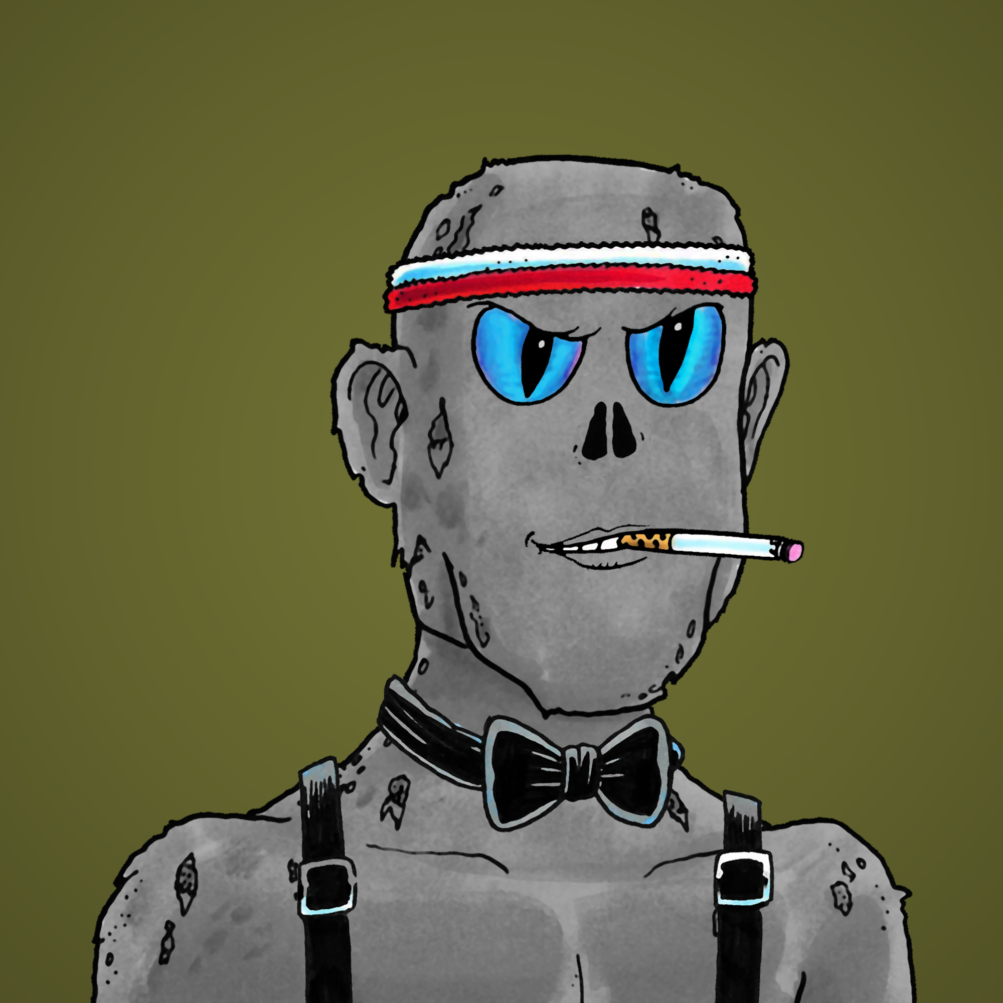 George Trosley - Jungle Freaks - Jungle Freak 4664 - NFT # 4664