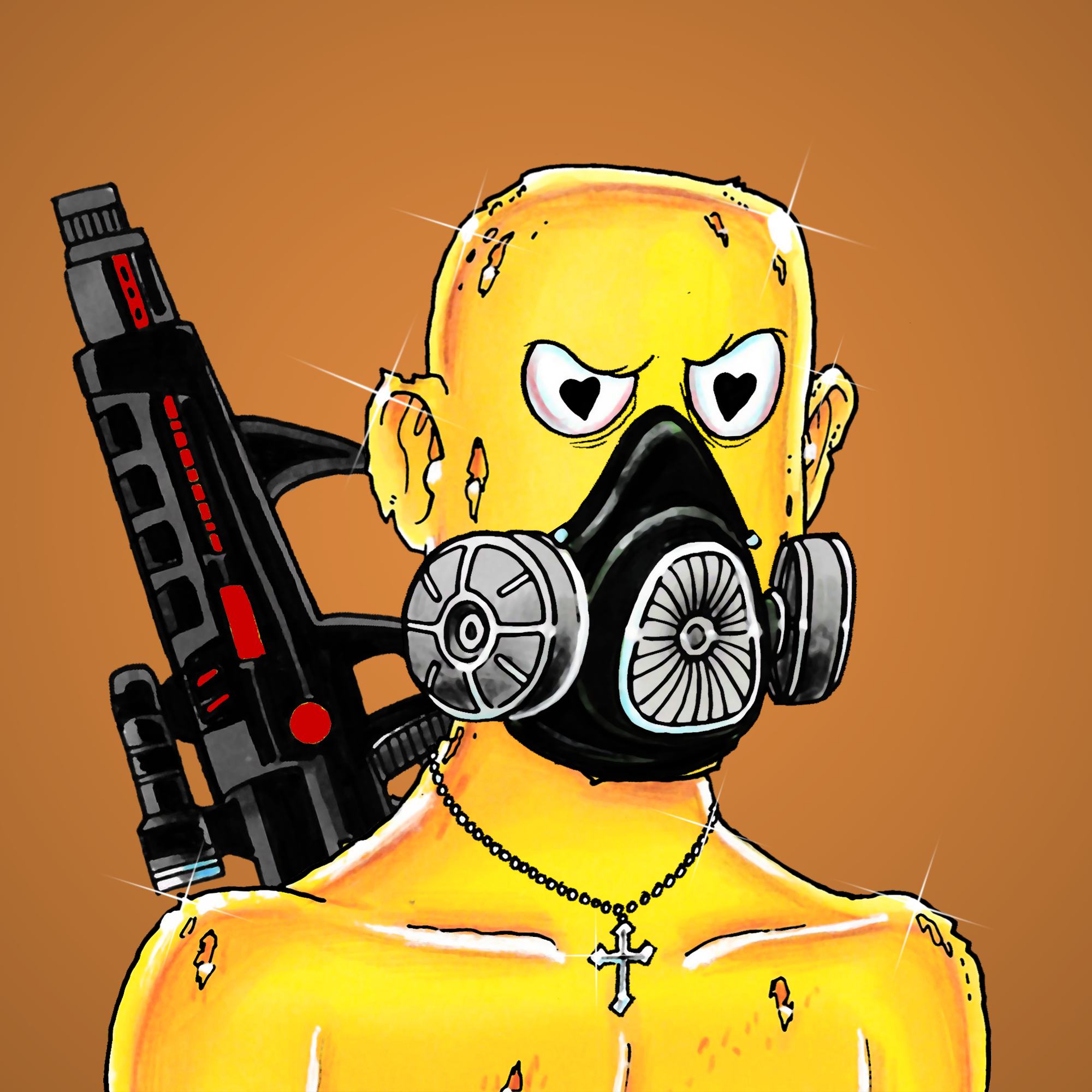 George Trosley - Jungle Freaks - Jungle Freak 4678 - NFT # 4678