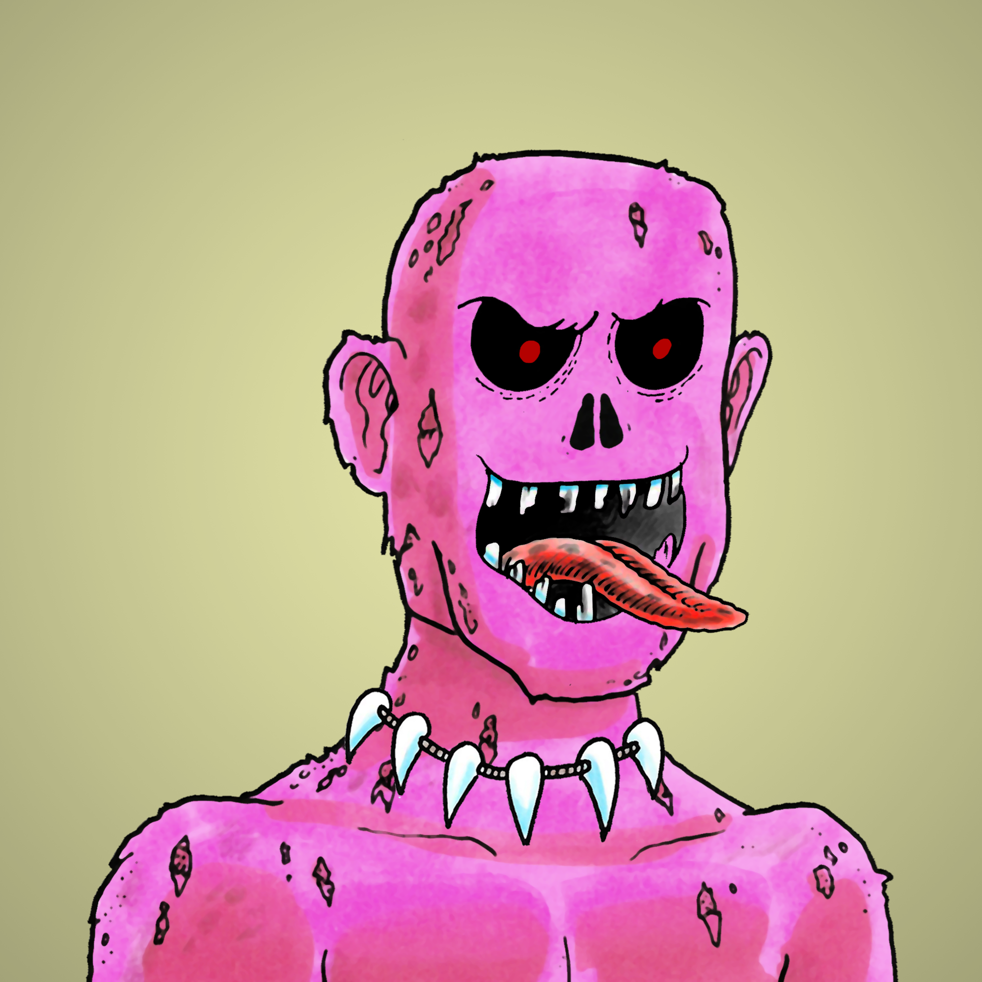 George Trosley - Jungle Freaks - Jungle Freak 4679 - NFT # 4679