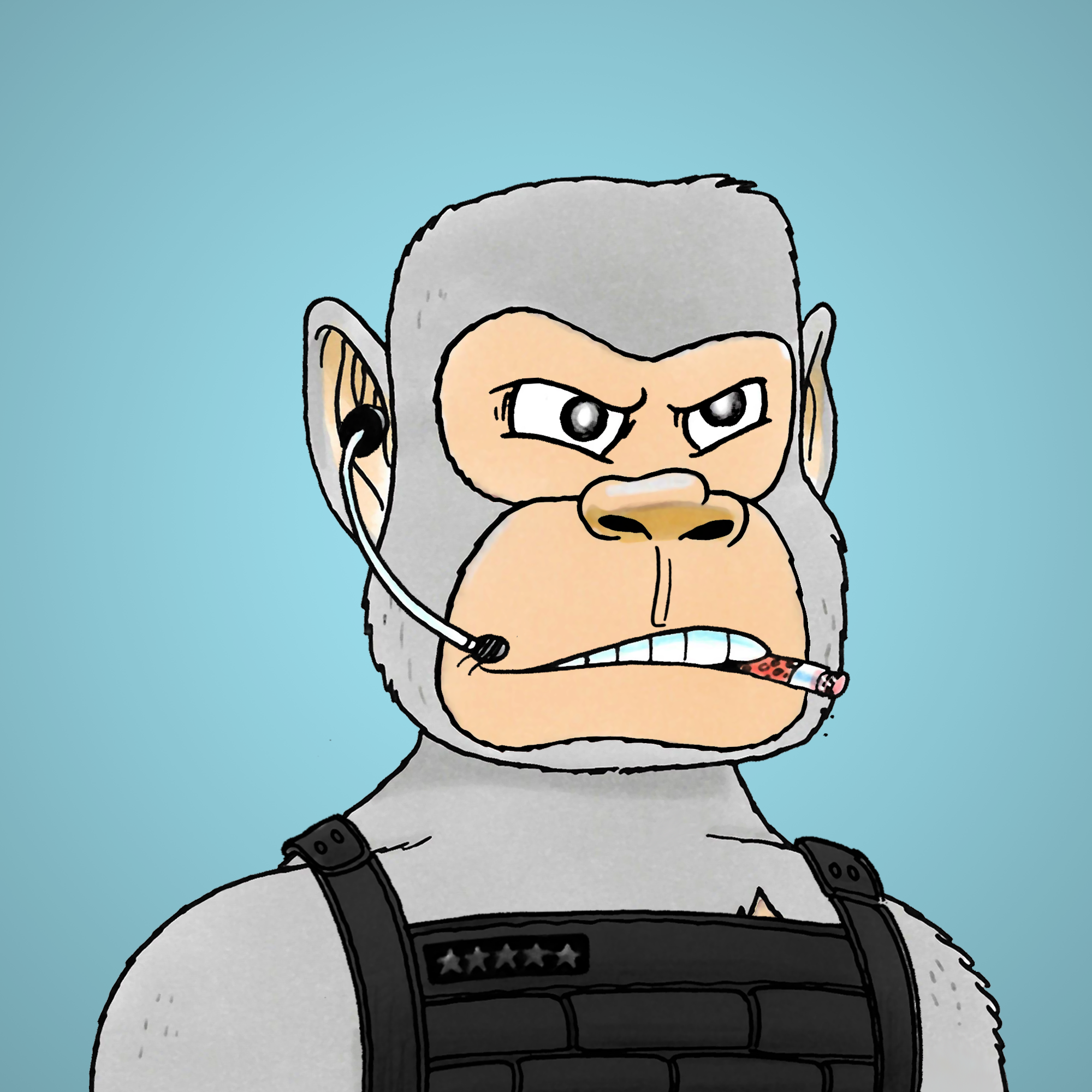 George Trosley - Jungle Freaks - Jungle Freak 4682 - NFT # 4682