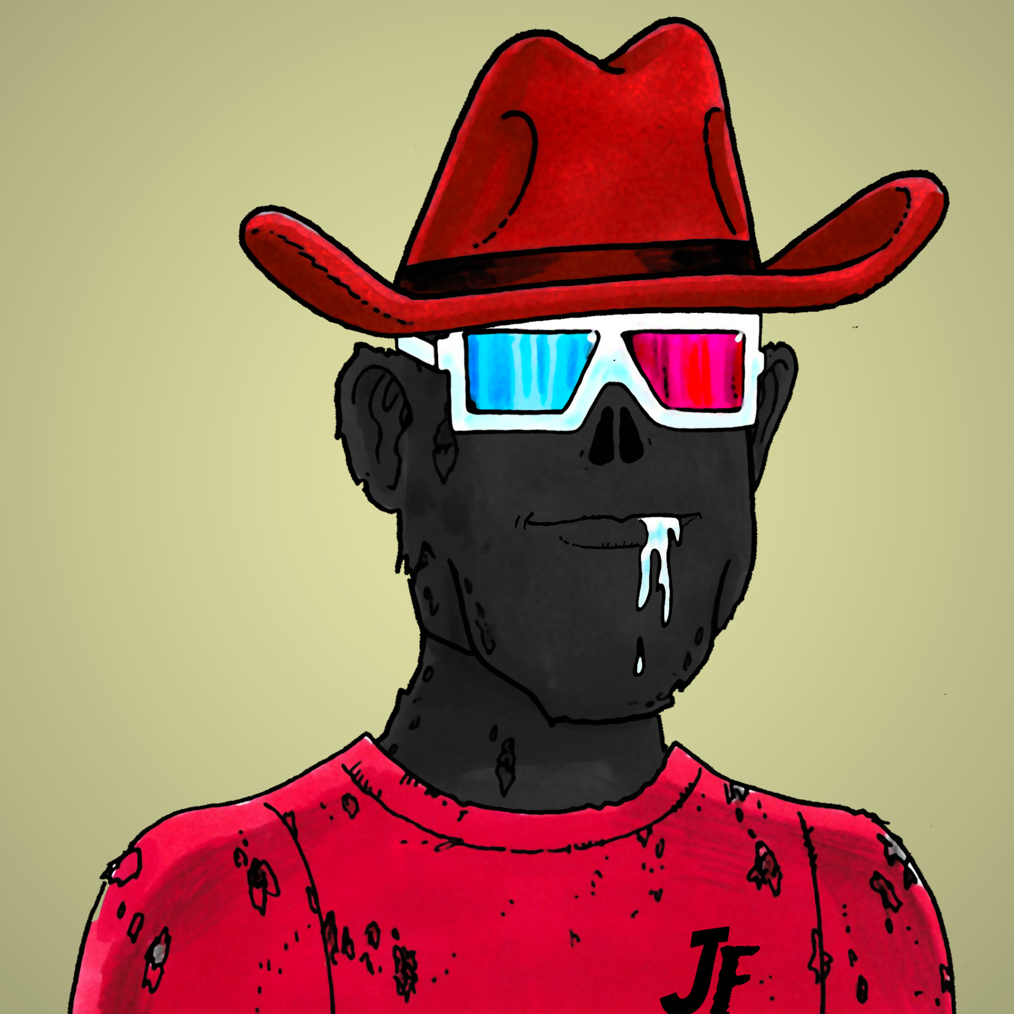 George Trosley - Jungle Freaks - Jungle Freak 469 - NFT # 469