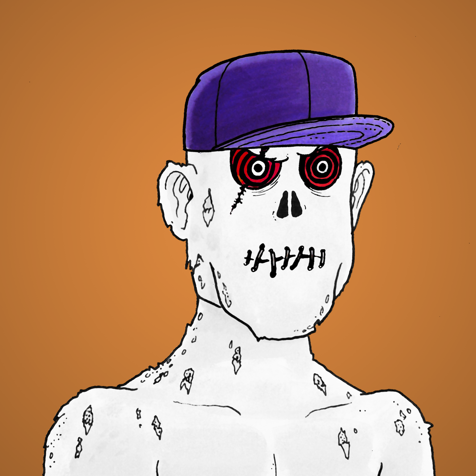 George Trosley - Jungle Freaks - Jungle Freak 4691 - NFT # 4691