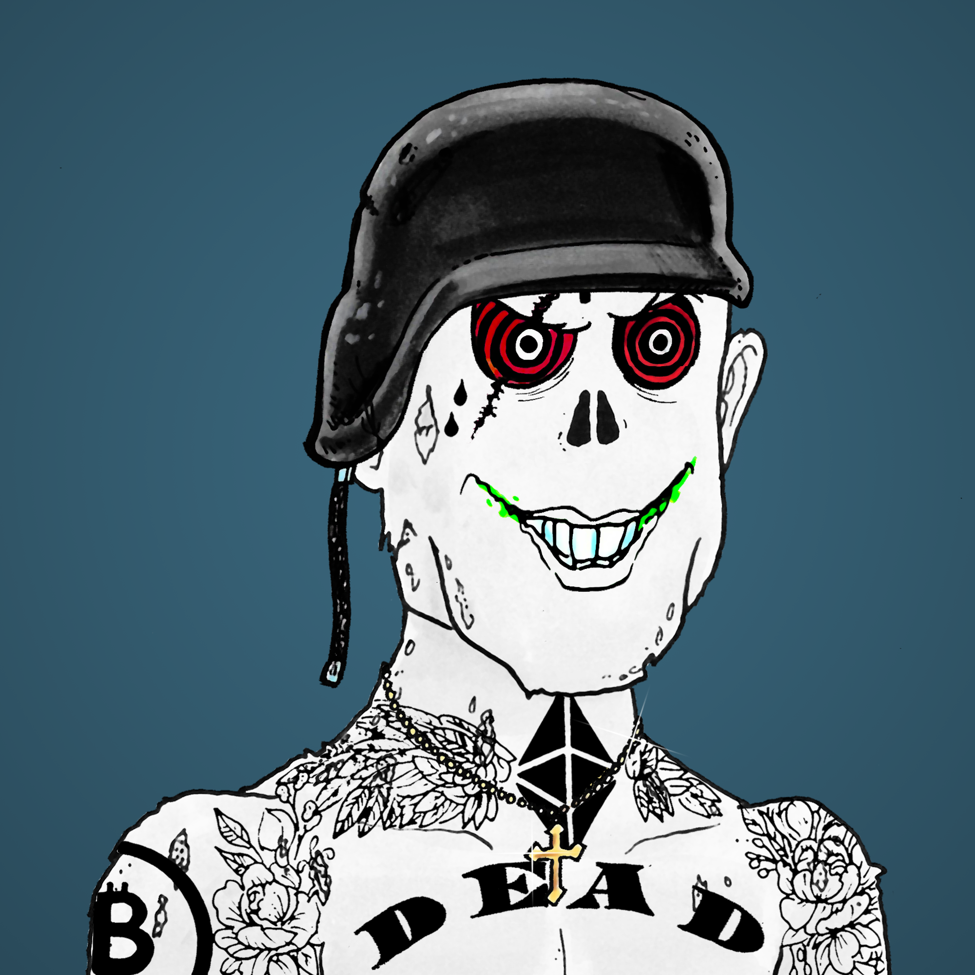 George Trosley - Jungle Freaks - Jungle Freak 47 - NFT # 47