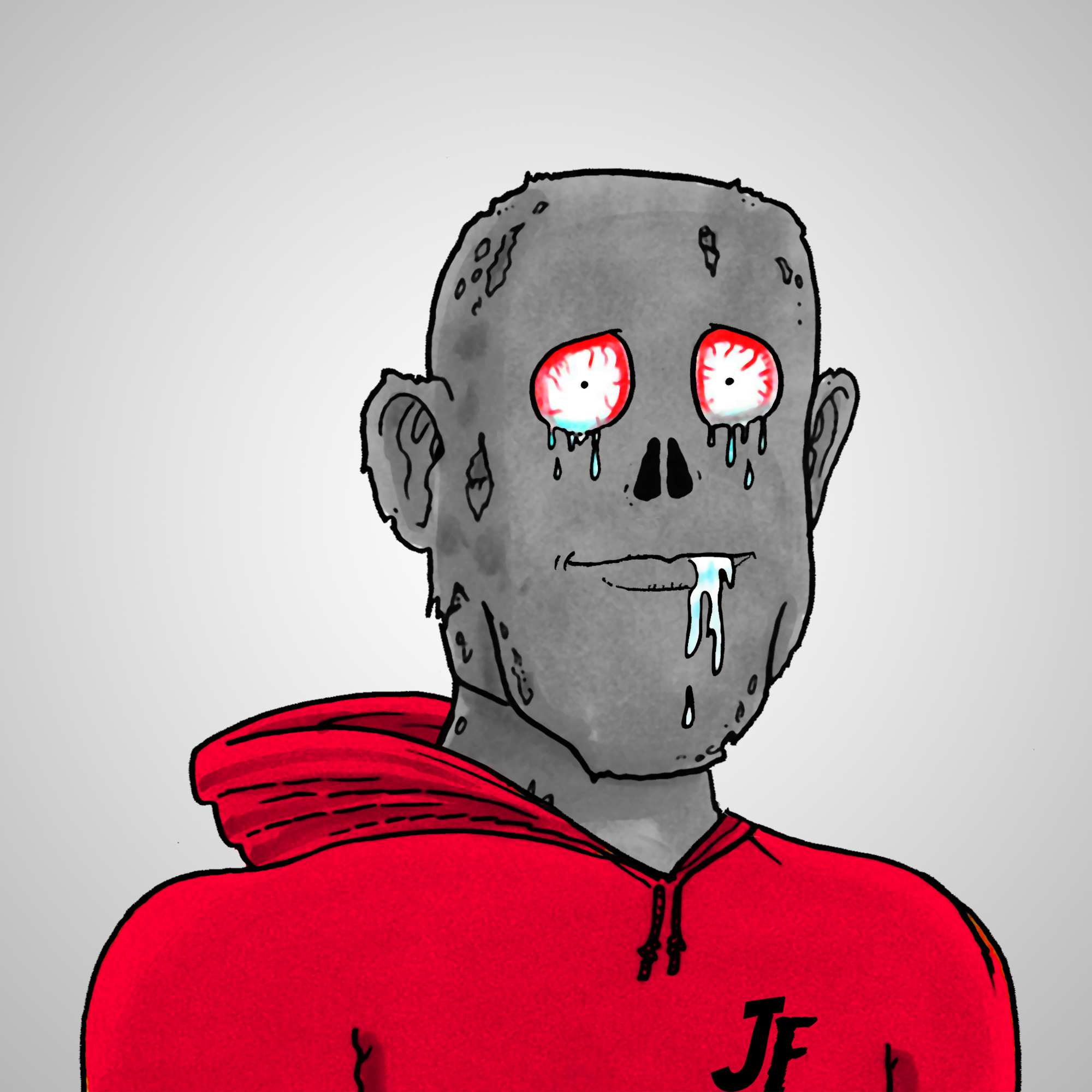 George Trosley - Jungle Freaks - Jungle Freak 4704 - NFT # 4704