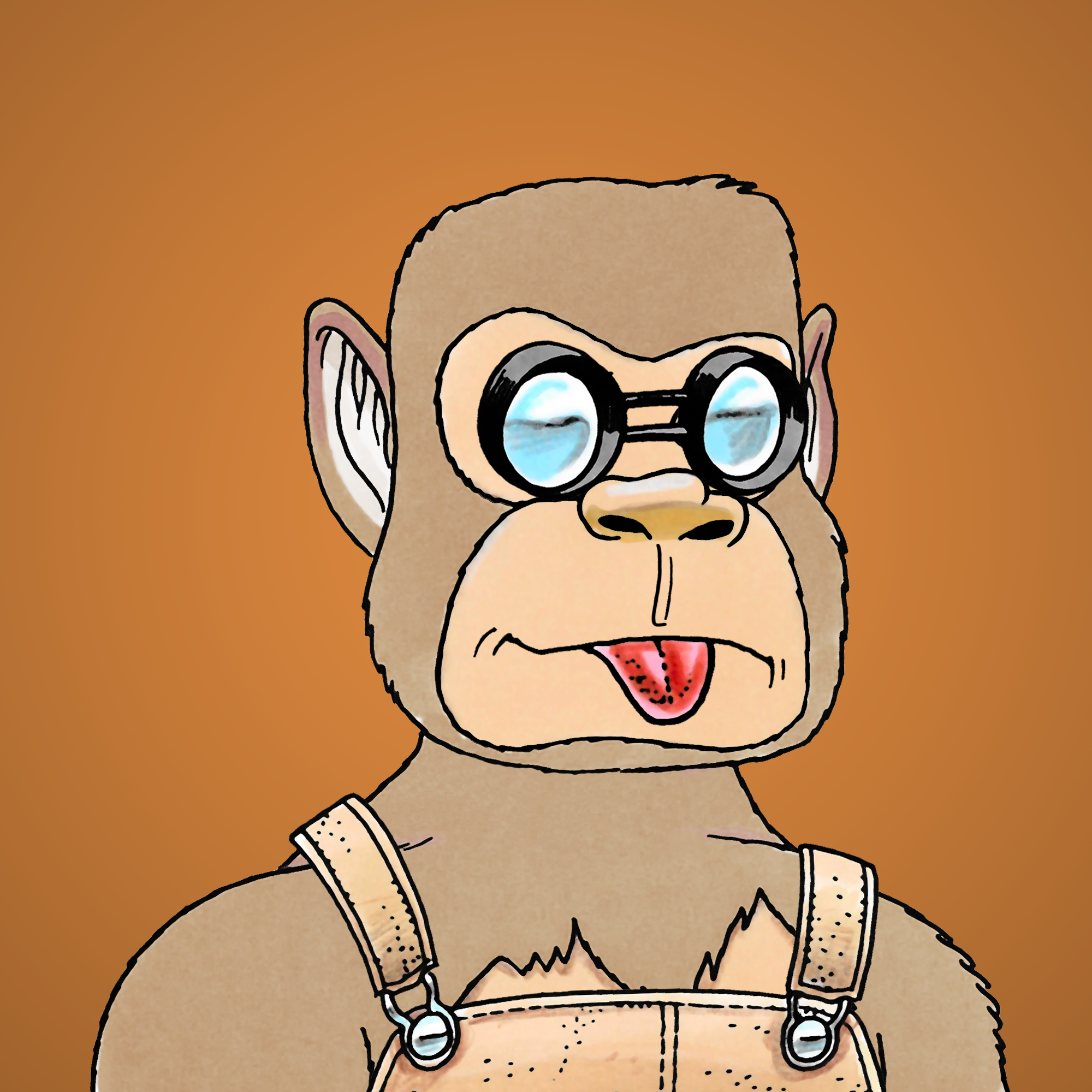 George Trosley - Jungle Freaks - Jungle Freak 4705 - NFT # 4705