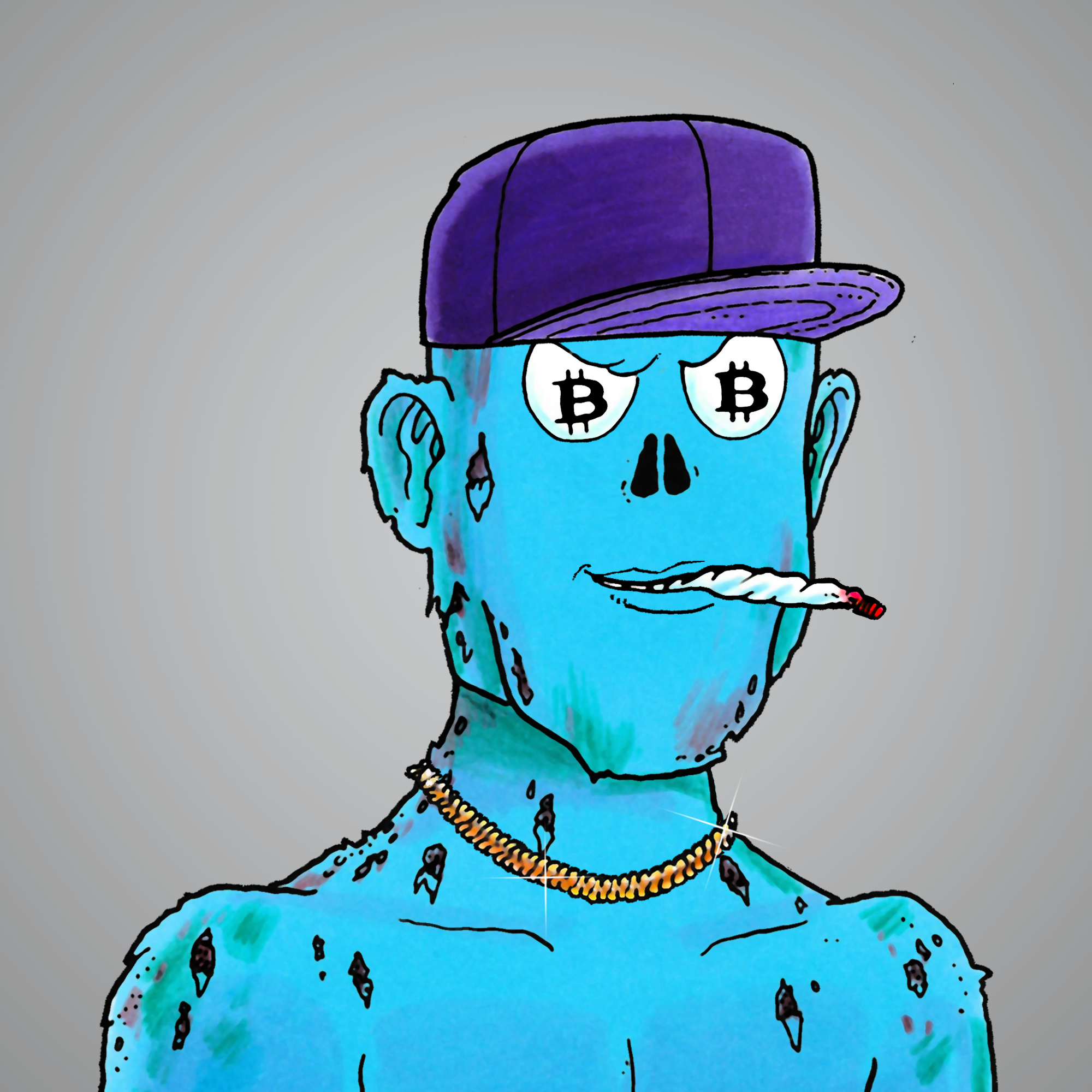 George Trosley - Jungle Freaks - Jungle Freak 4706 - NFT # 4706