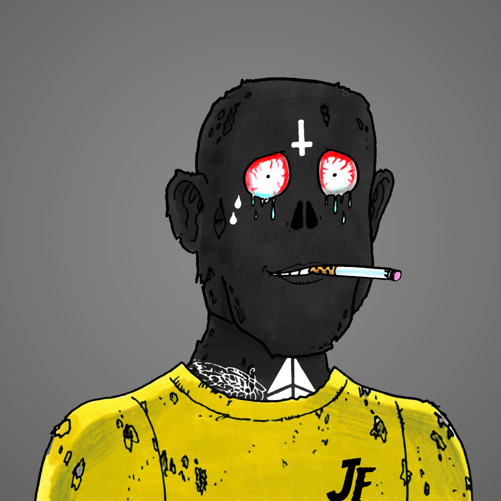 George Trosley - Jungle Freaks - Jungle Freak 4709 - NFT # 4709