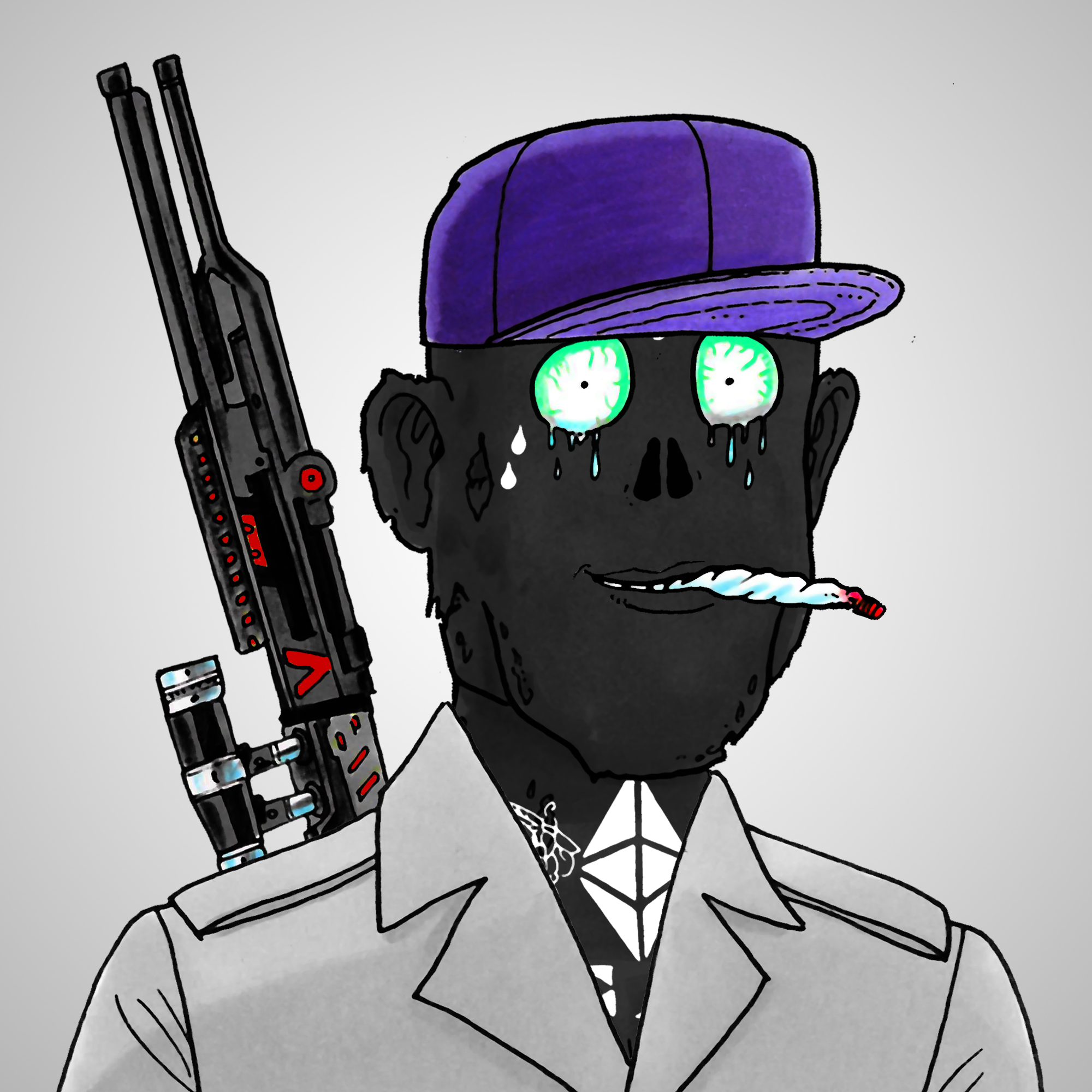 George Trosley - Jungle Freaks - Jungle Freak 471 - NFT # 471