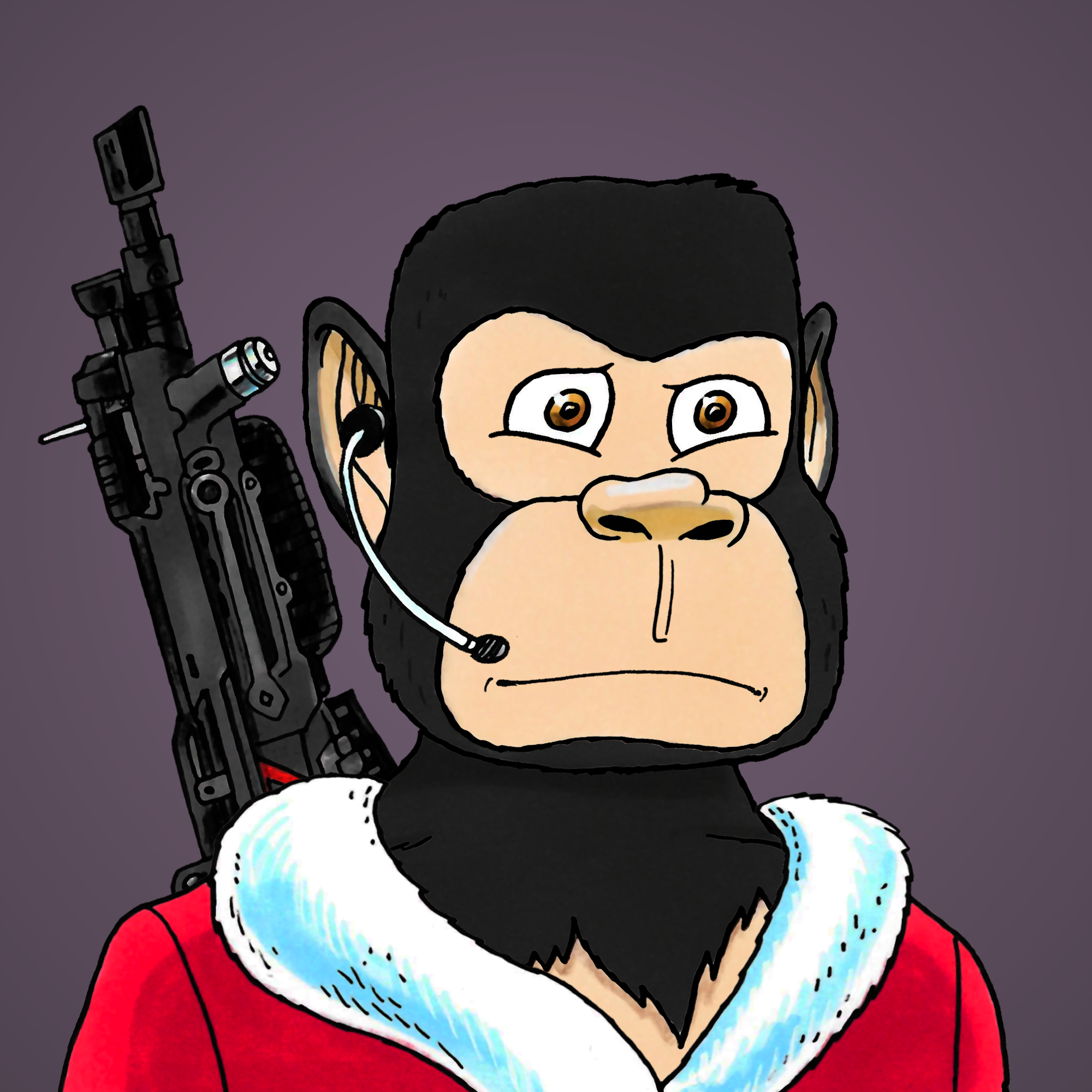 George Trosley - Jungle Freaks - Jungle Freak 4710 - NFT # 4710