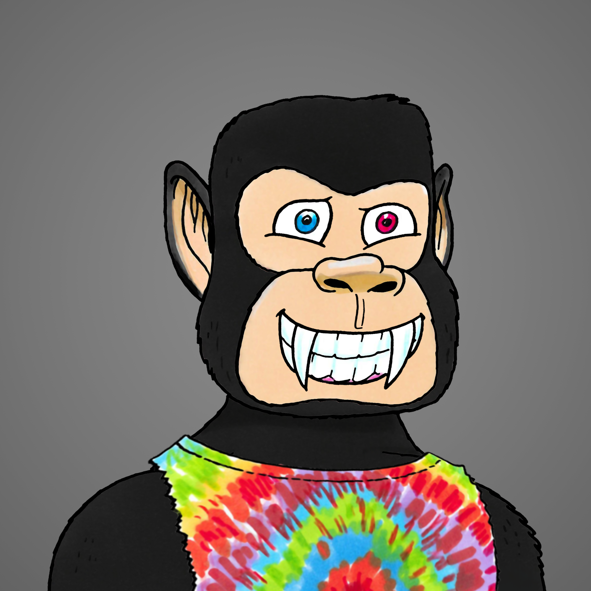 George Trosley - Jungle Freaks - Jungle Freak 4714 - NFT # 4714