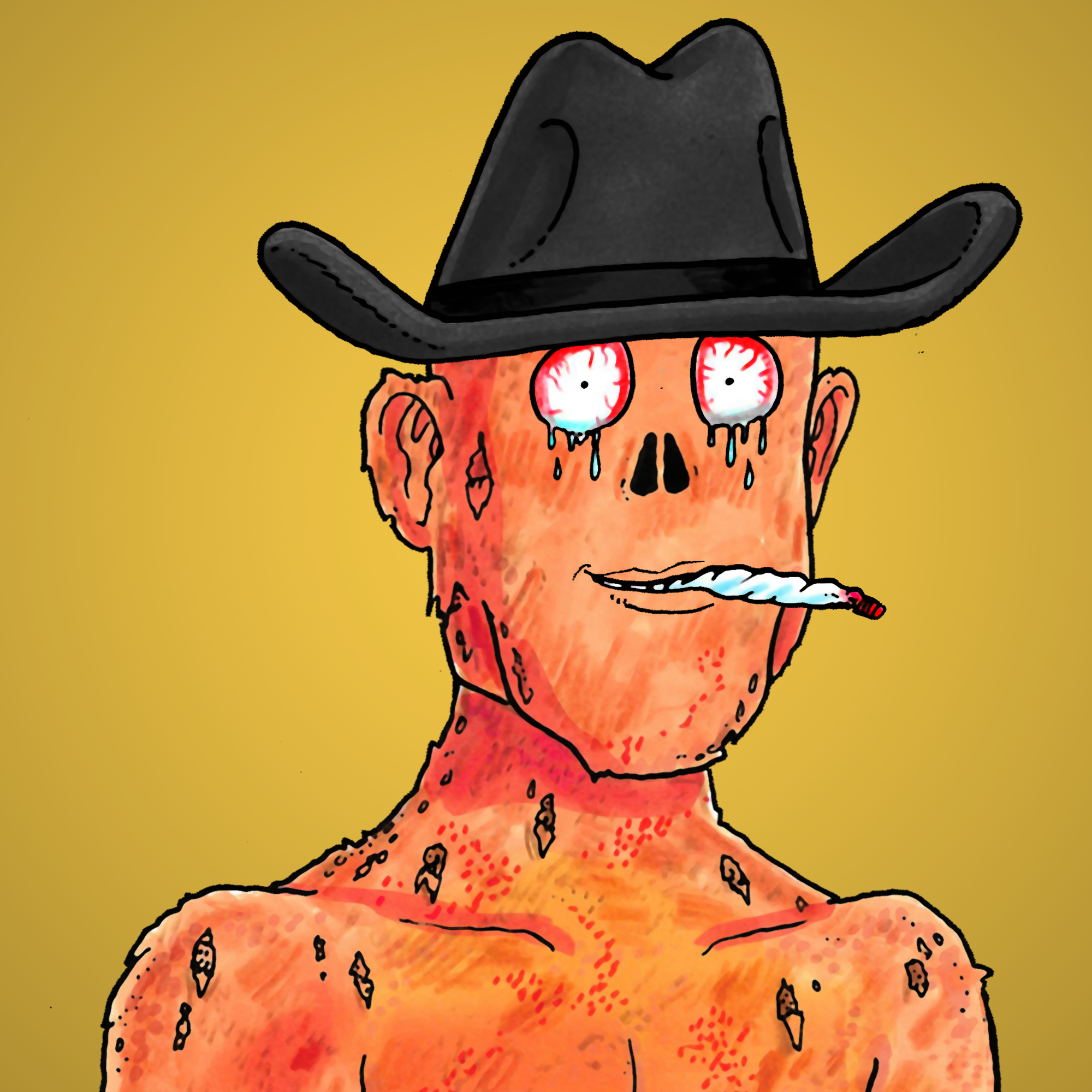 George Trosley - Jungle Freaks - Jungle Freak 4718 - NFT # 4718