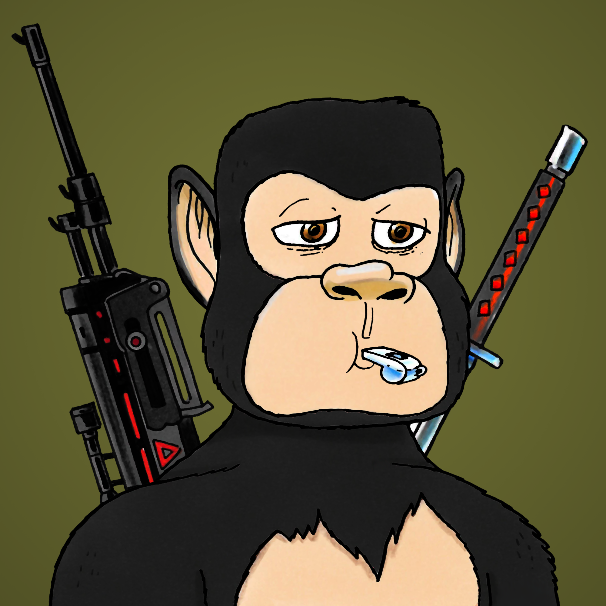 George Trosley - Jungle Freaks - Jungle Freak 4723 - NFT # 4723