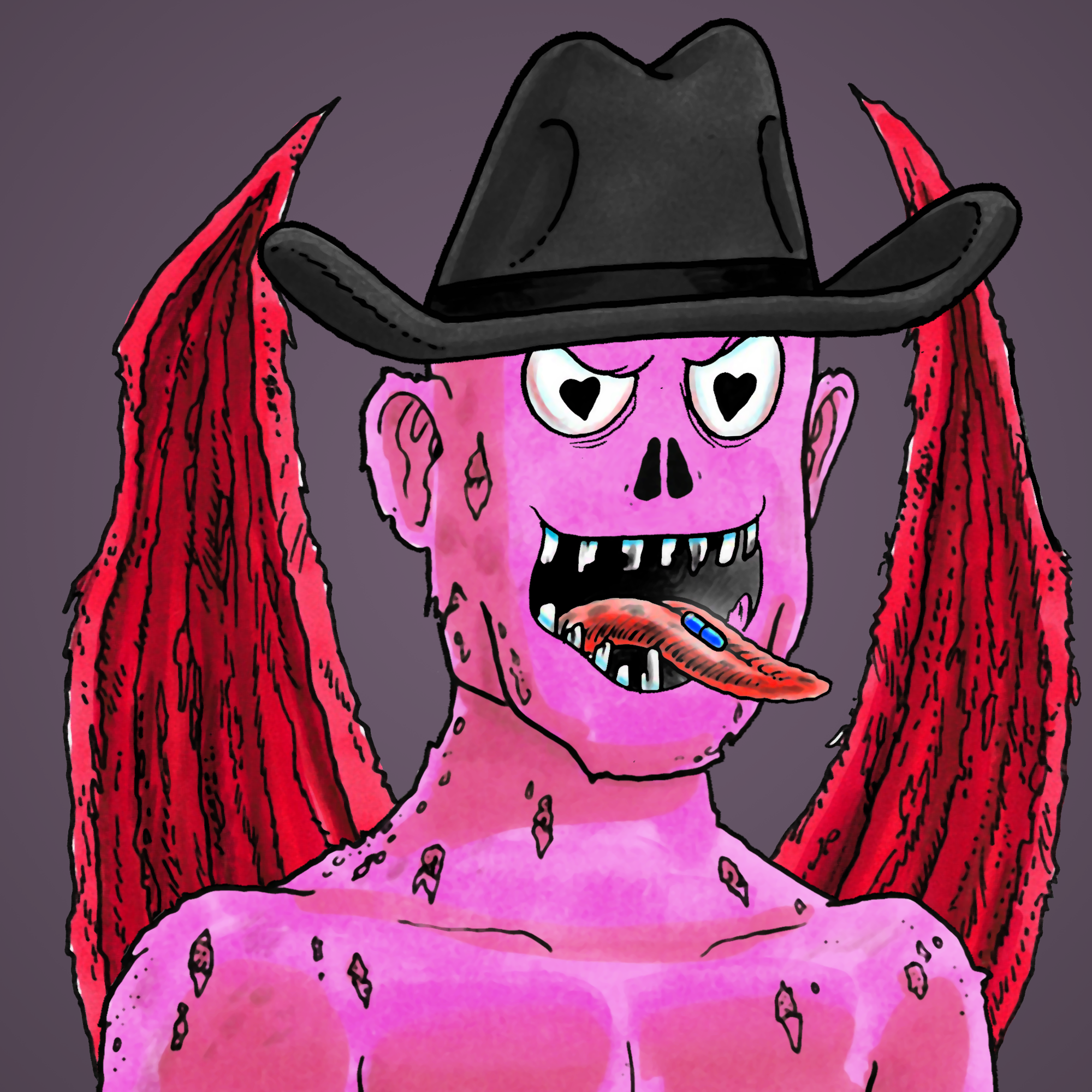 George Trosley - Jungle Freaks - Jungle Freak 4728 - NFT # 4728