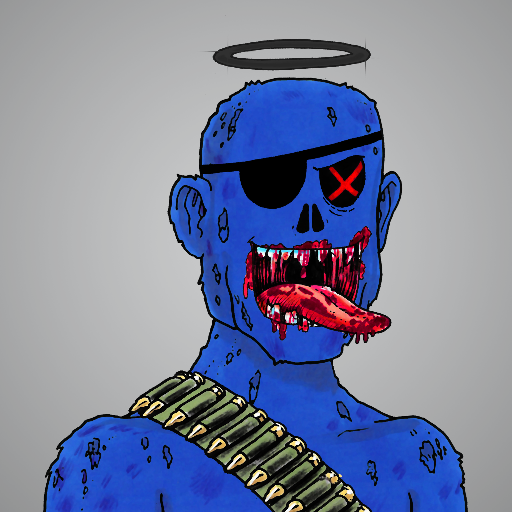 George Trosley - Jungle Freaks - Jungle Freak 4729 - NFT # 4729