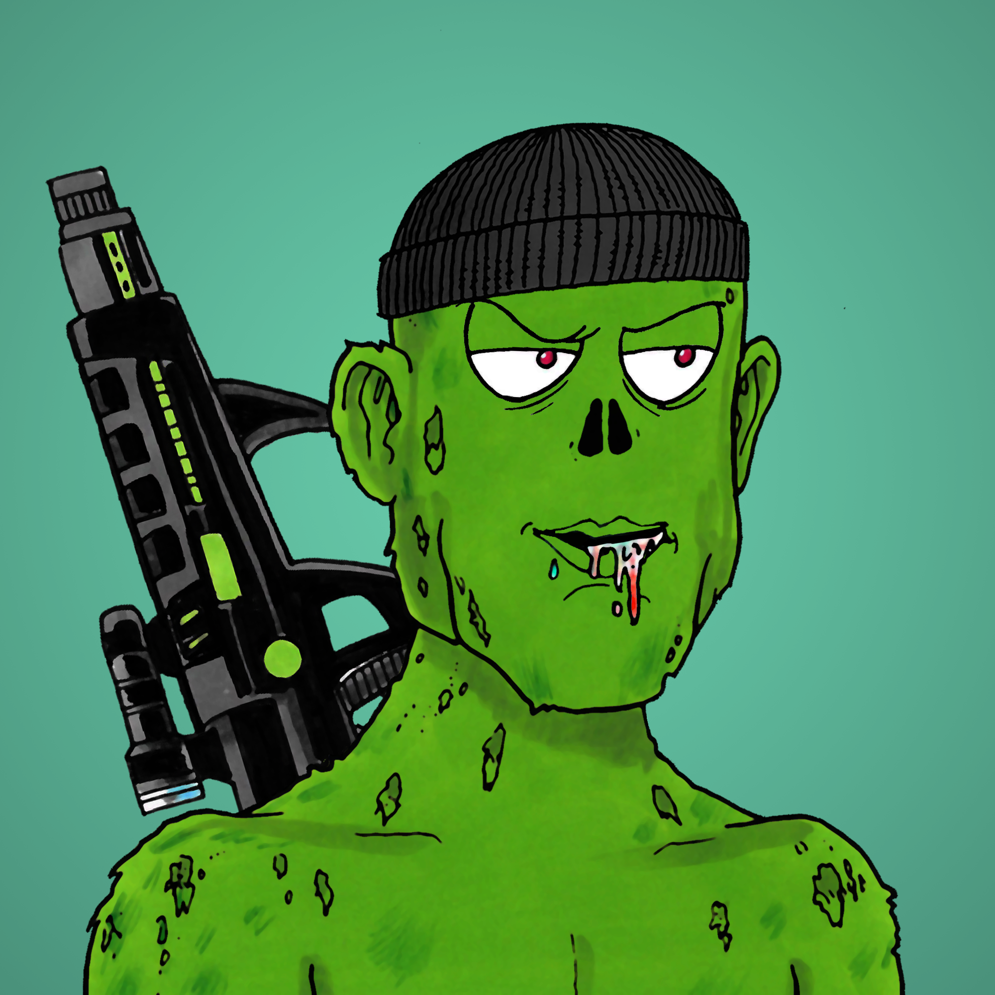 George Trosley - Jungle Freaks - Jungle Freak 474 - NFT # 474