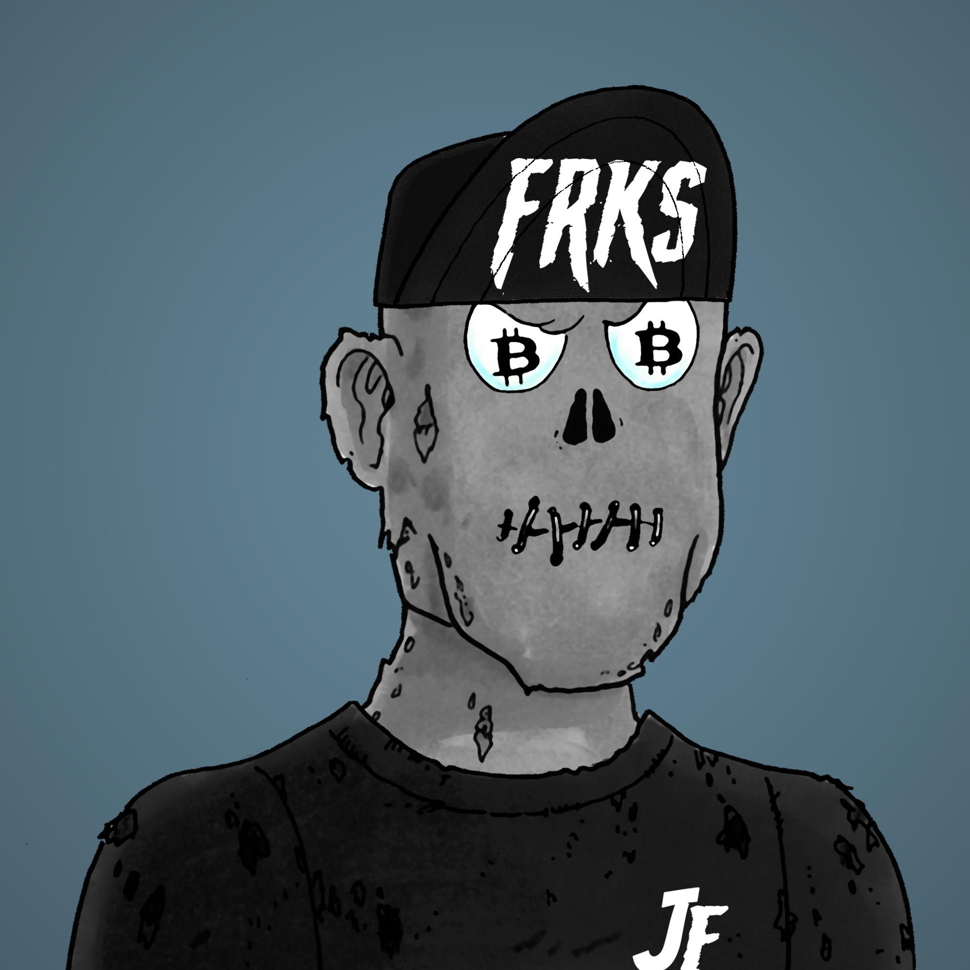 George Trosley - Jungle Freaks - Jungle Freak 4741 - NFT # 4741