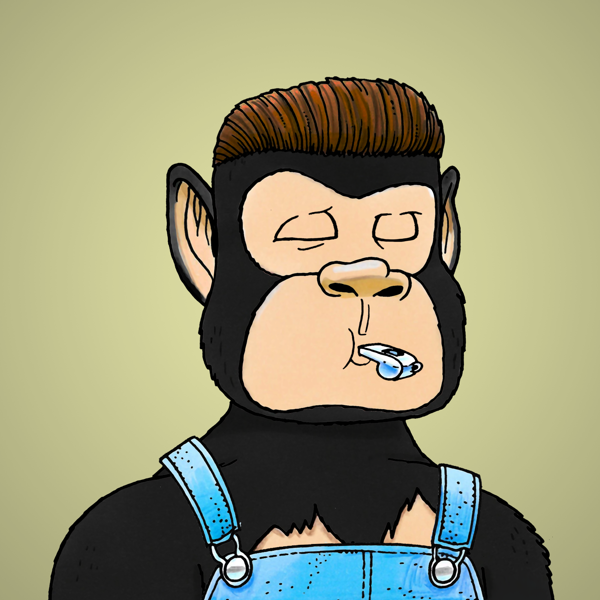 George Trosley - Jungle Freaks - Jungle Freak 4749 - NFT # 4749