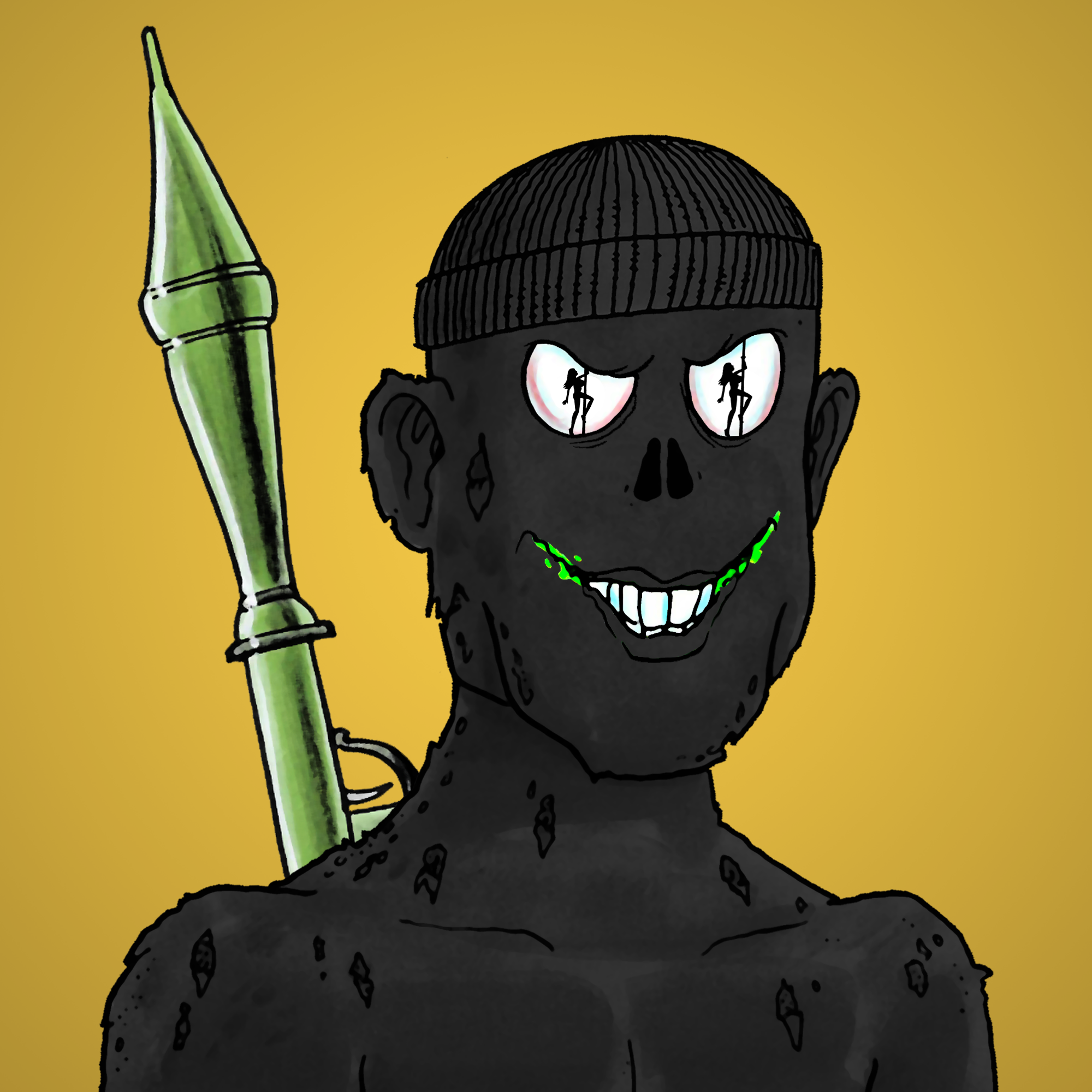 George Trosley - Jungle Freaks - Jungle Freak 475 - NFT # 475