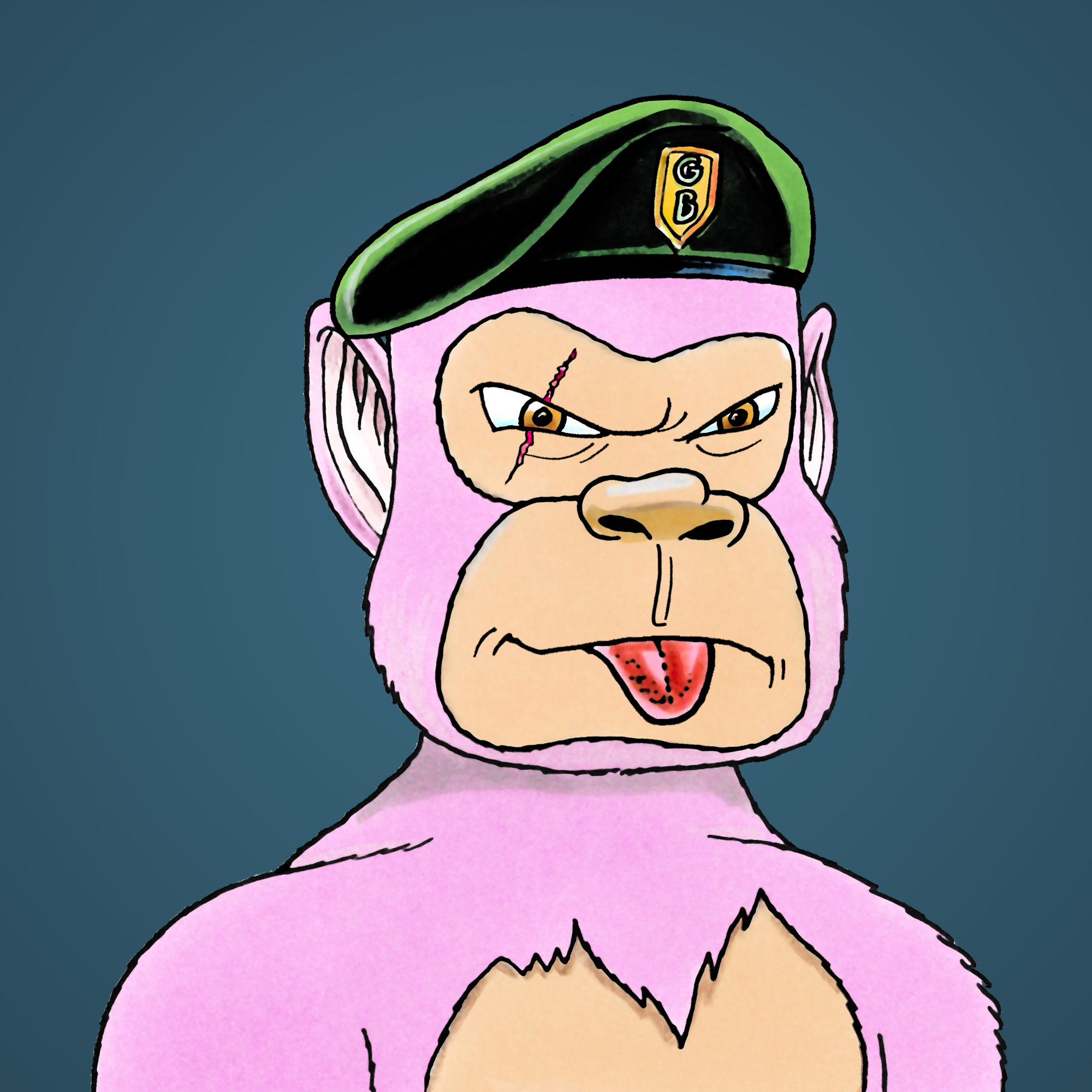 George Trosley - Jungle Freaks - Jungle Freak 4752 - NFT # 4752