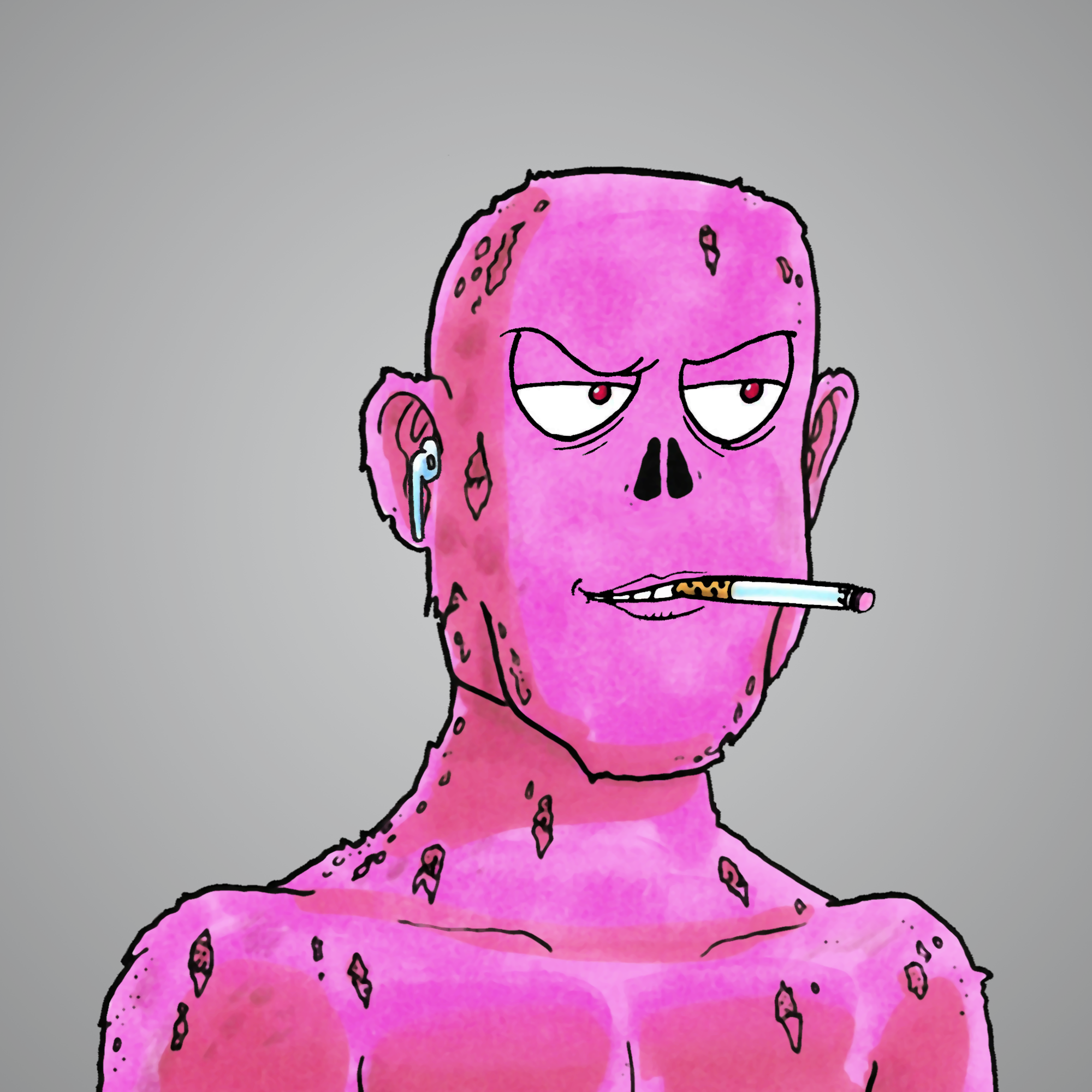 George Trosley - Jungle Freaks - Jungle Freak 4754 - NFT # 4754