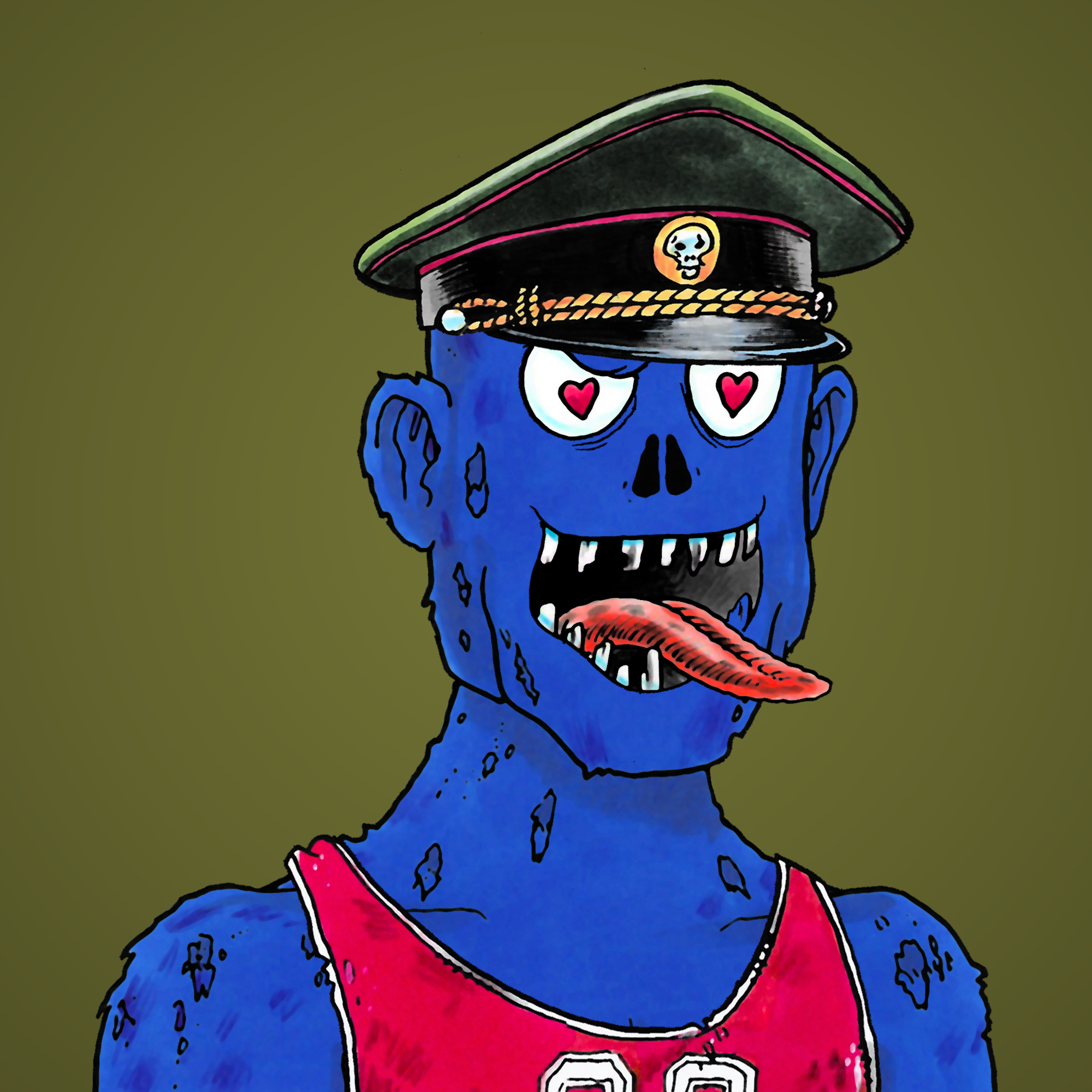 George Trosley - Jungle Freaks - Jungle Freak 4757 - NFT # 4757