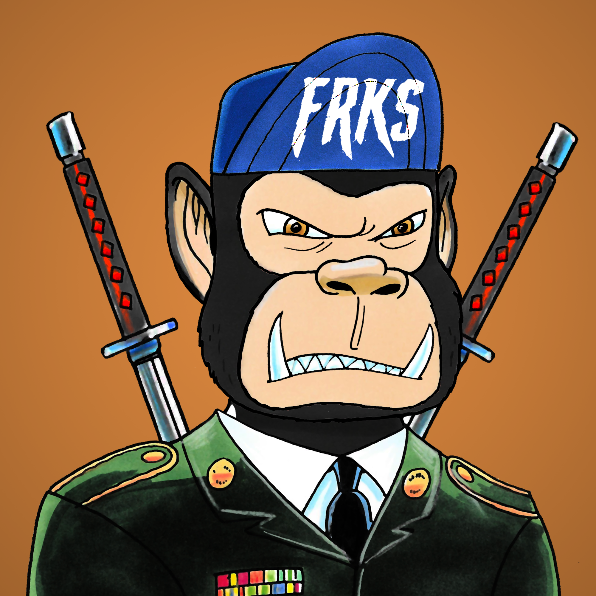 George Trosley - Jungle Freaks - Jungle Freak 4767 - NFT # 4767