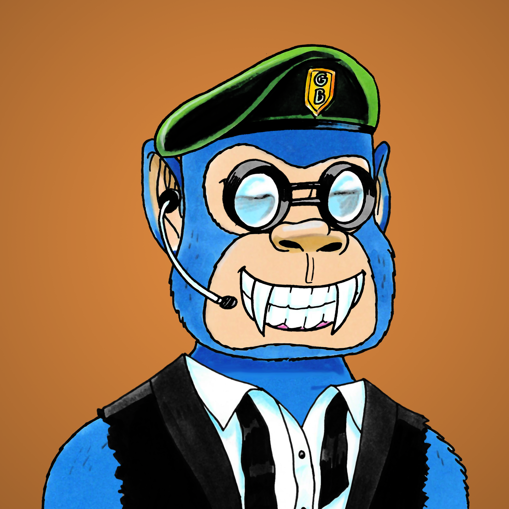 George Trosley - Jungle Freaks - Jungle Freak 4771 - NFT # 4771