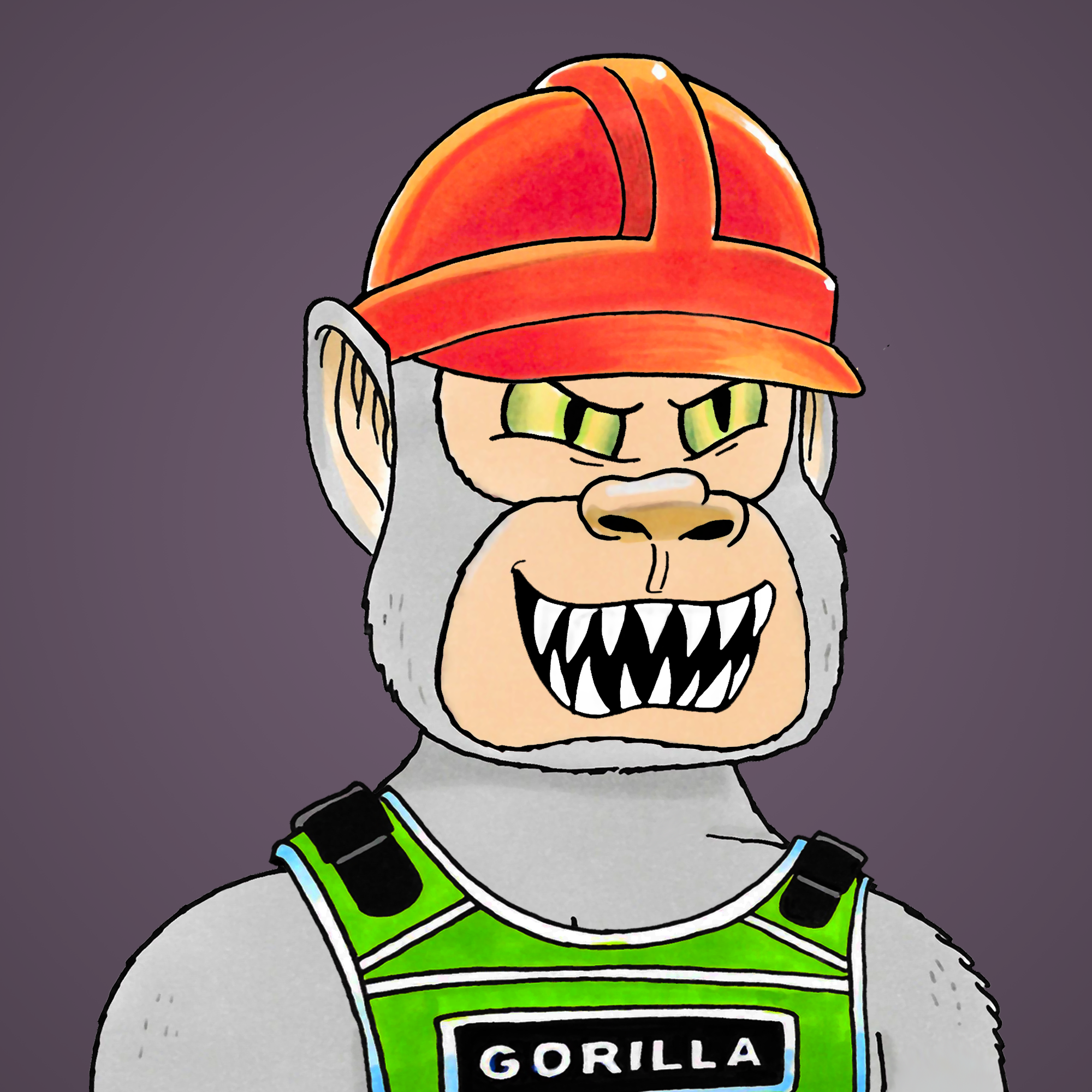 George Trosley - Jungle Freaks - Jungle Freak 4773 - NFT # 4773