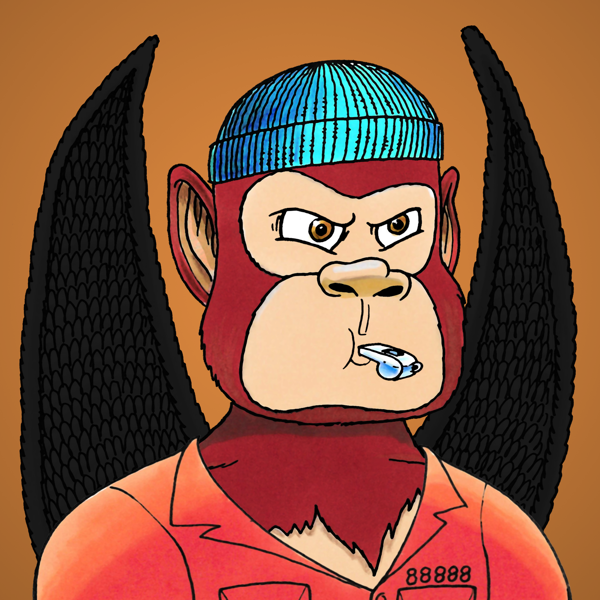 George Trosley - Jungle Freaks - Jungle Freak 4776 - NFT # 4776